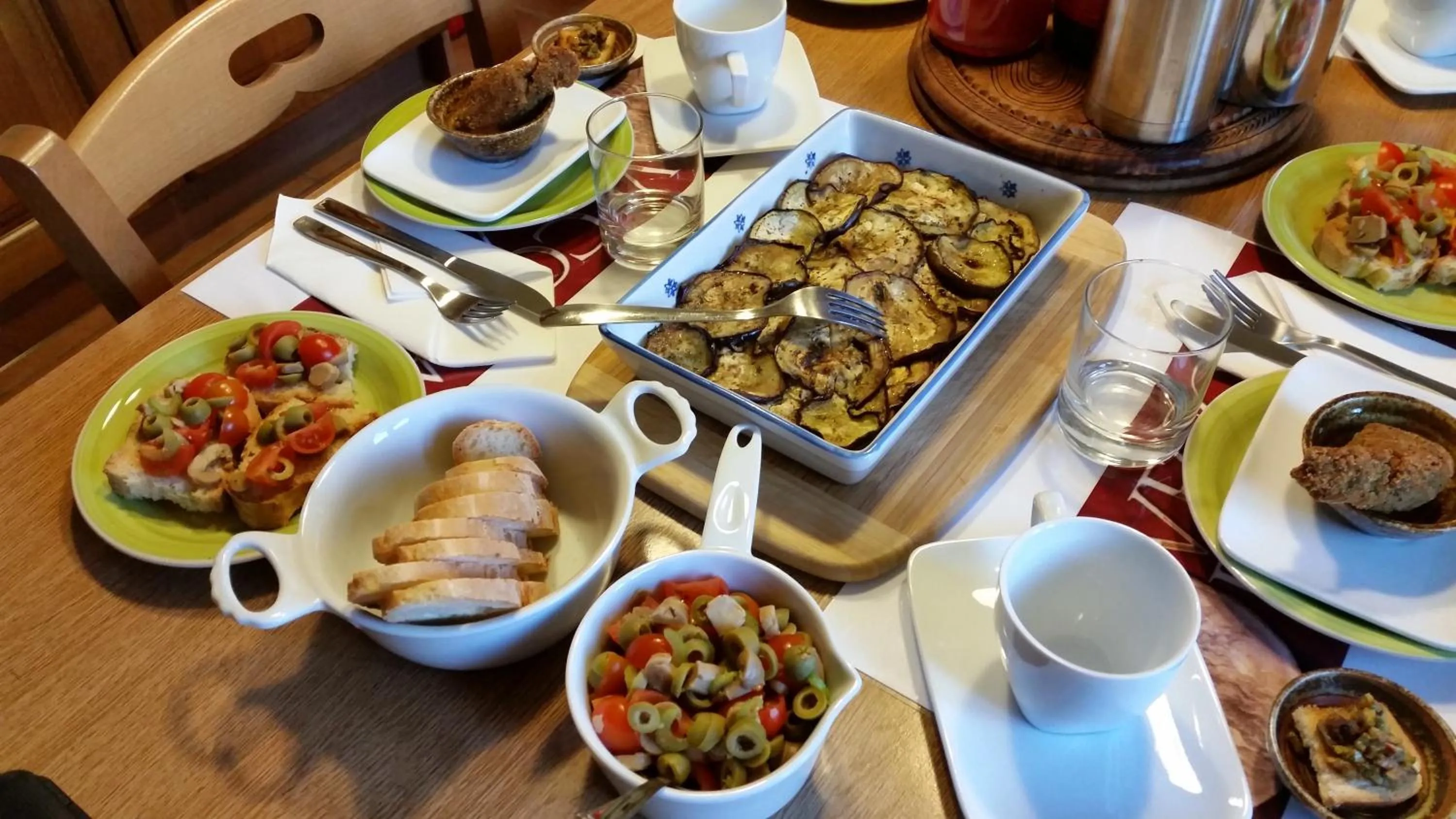 Food in Vecchia Roma Resort