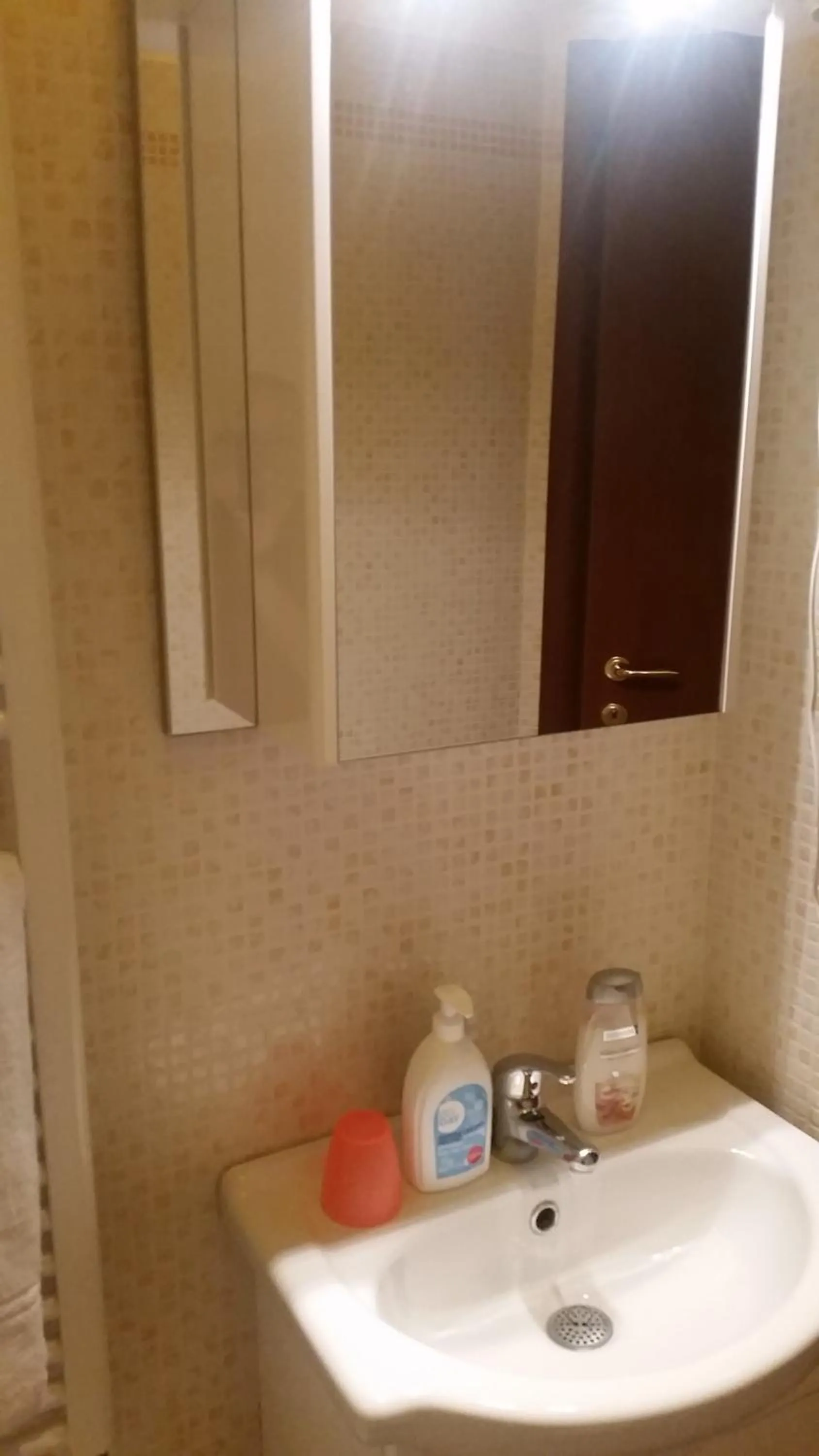 Bathroom in Vecchia Roma Resort