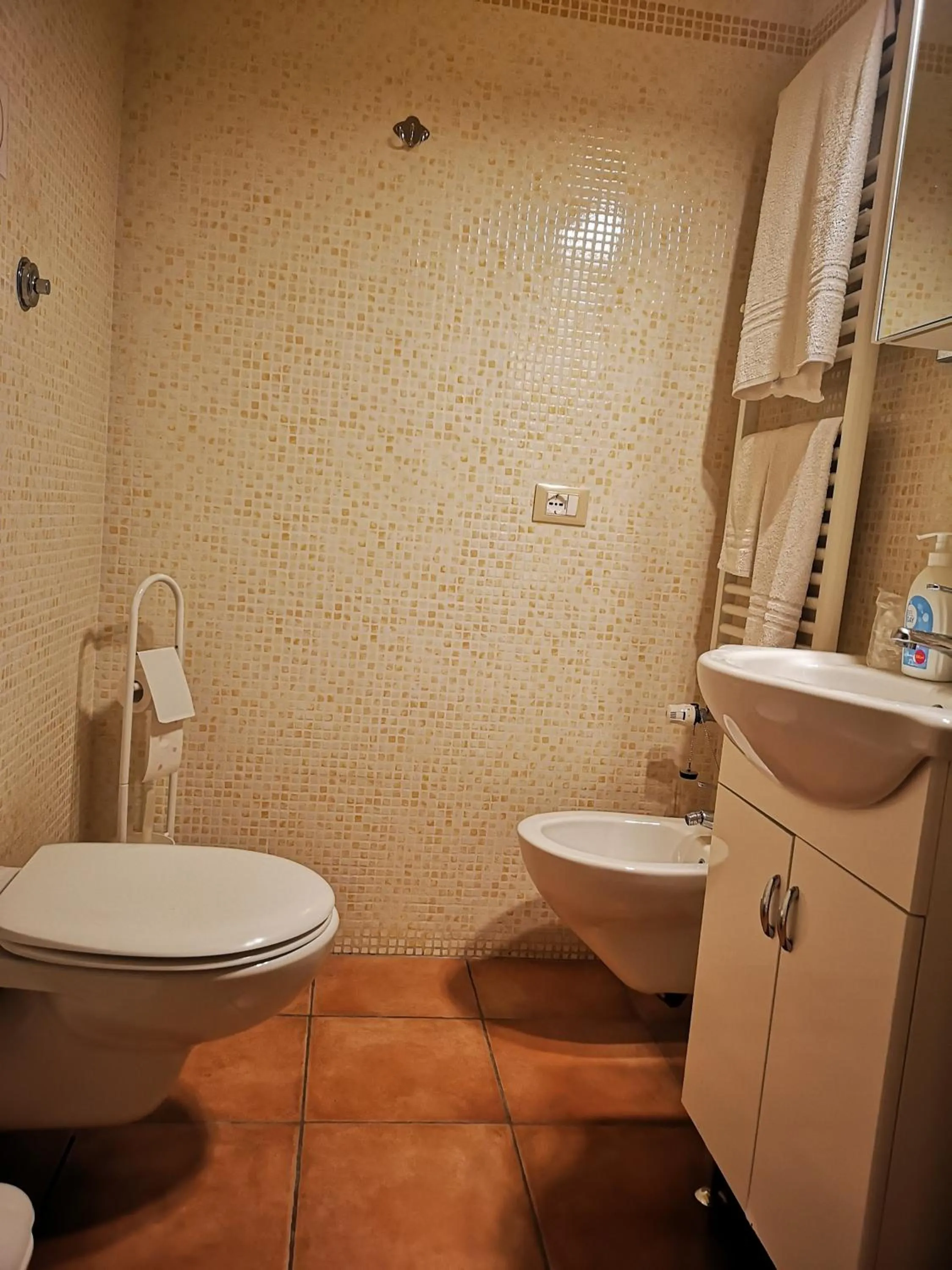 Bathroom in Vecchia Roma Resort