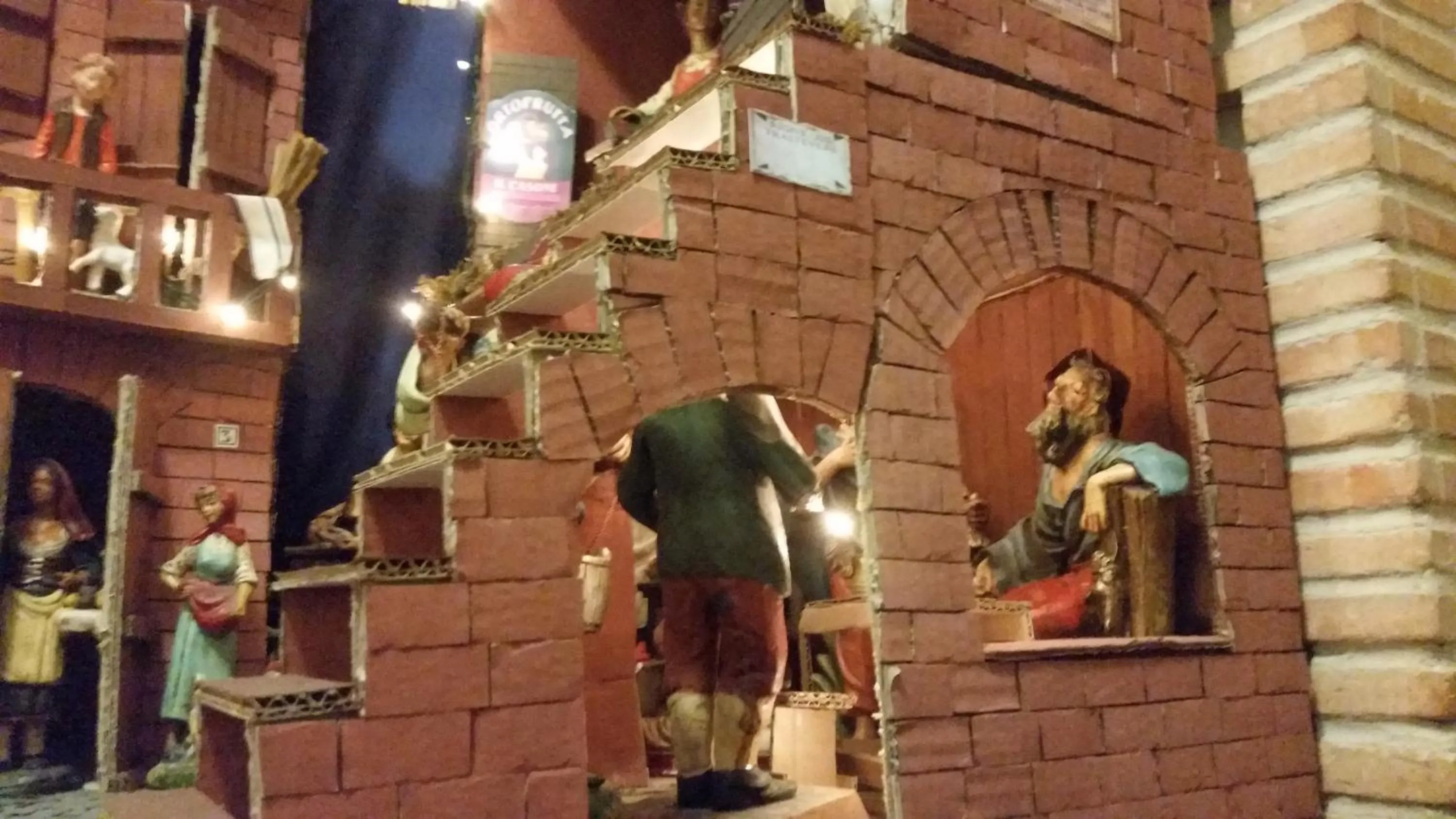 Decorative detail in Vecchia Roma Resort