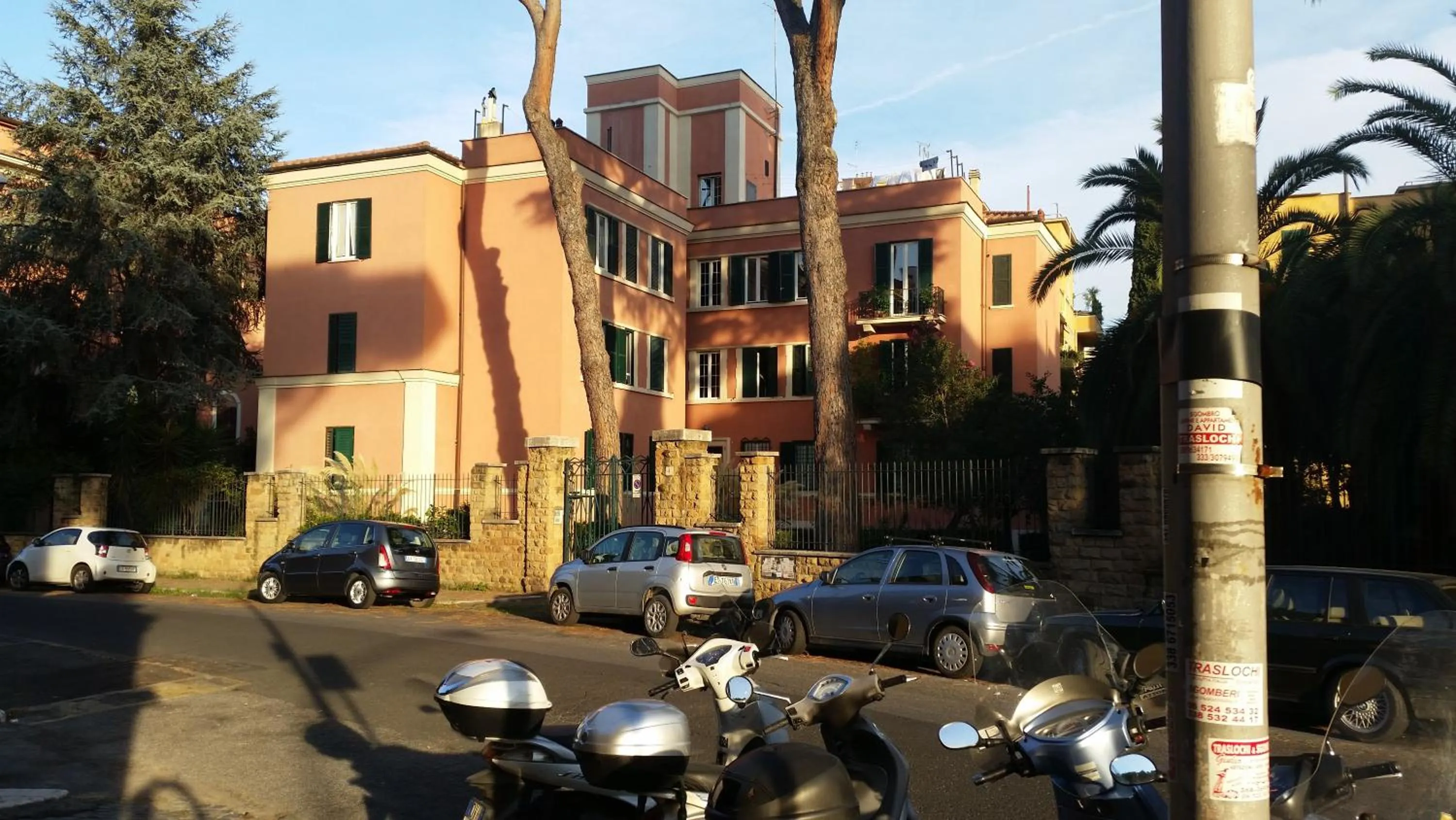 Street view in Vecchia Roma Resort