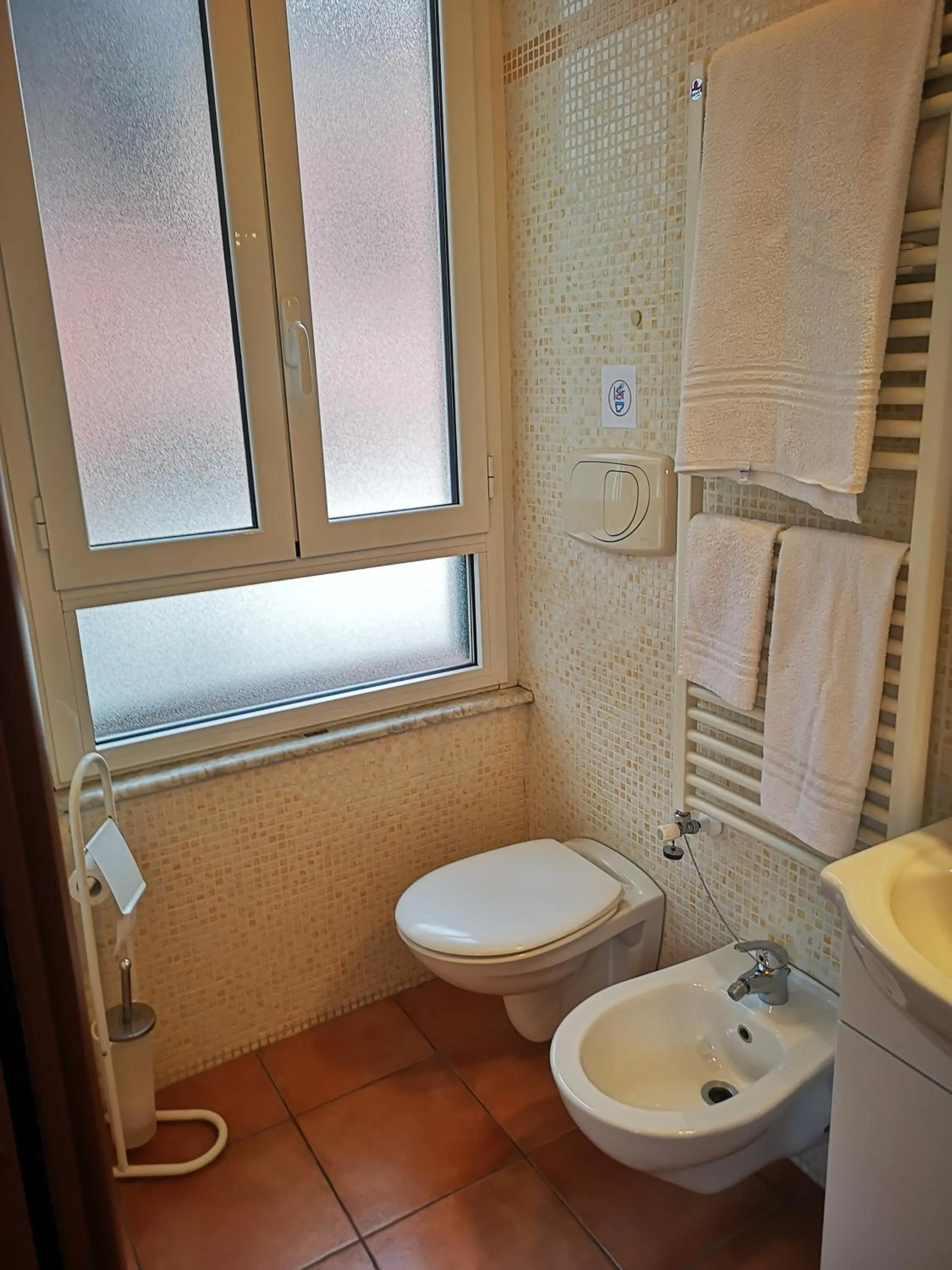 Bathroom in Vecchia Roma Resort