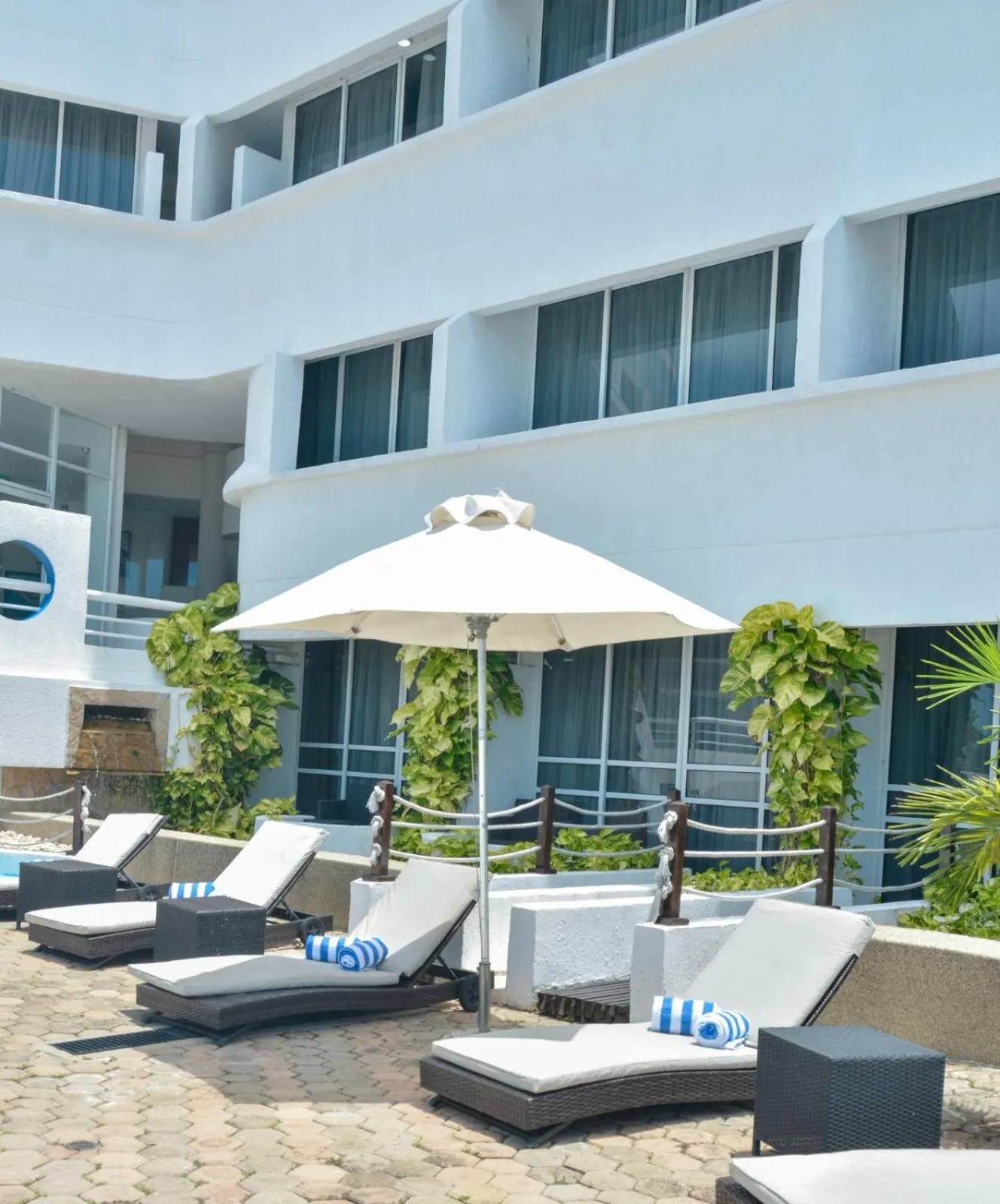 Patio in Aquarius Hotel Boutique