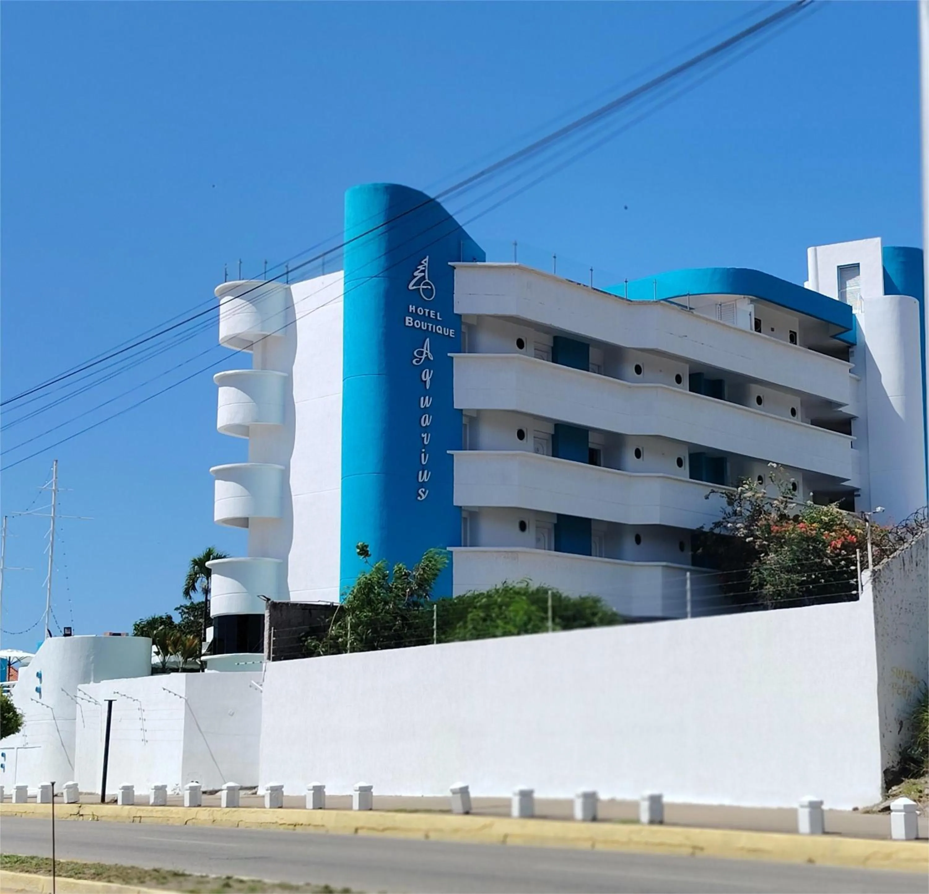 Property building in Aquarius Hotel Boutique