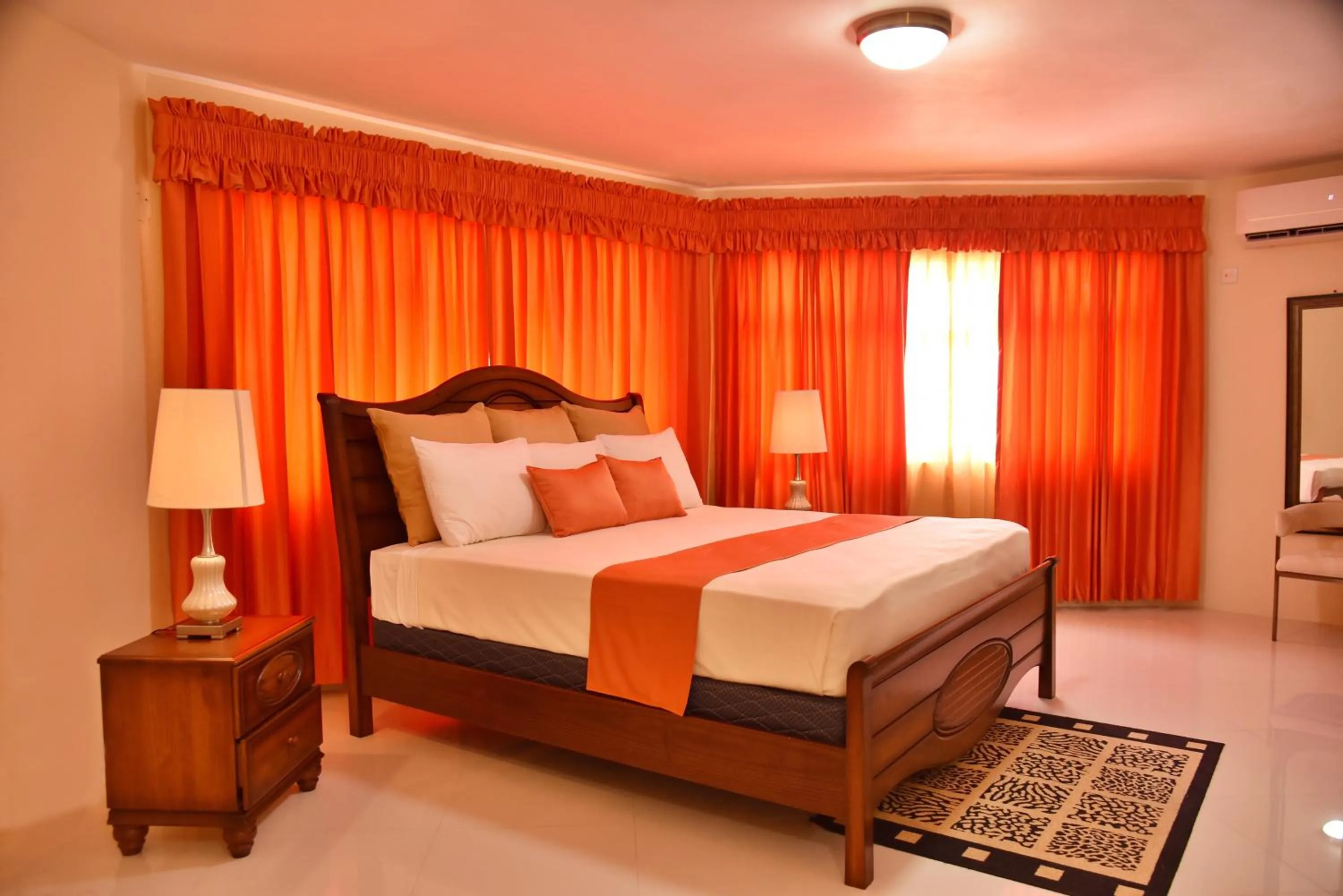 Bed in Hotel Grand A View