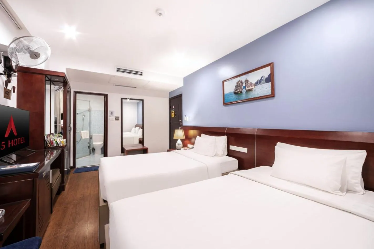 Bed in A25 Hotel - 63A Phương Liệt