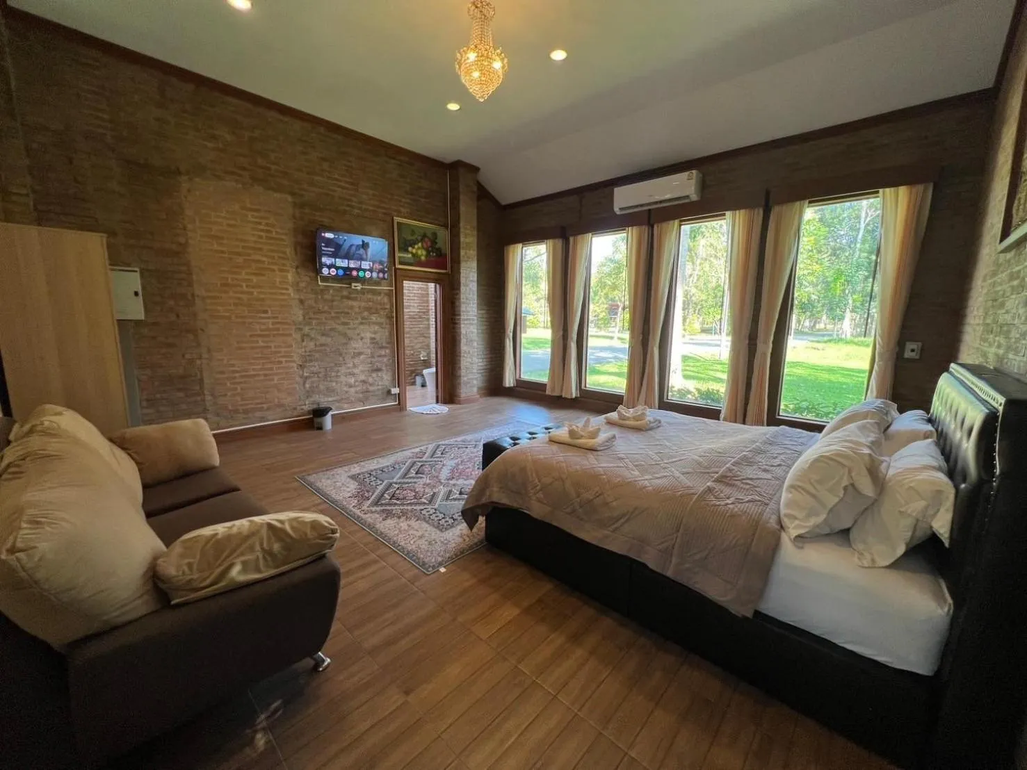 Bed in Chayana Resort