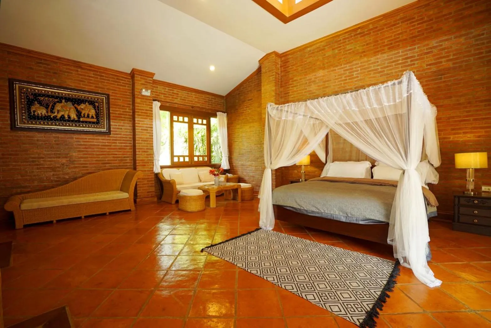 Bed in Chayana Resort