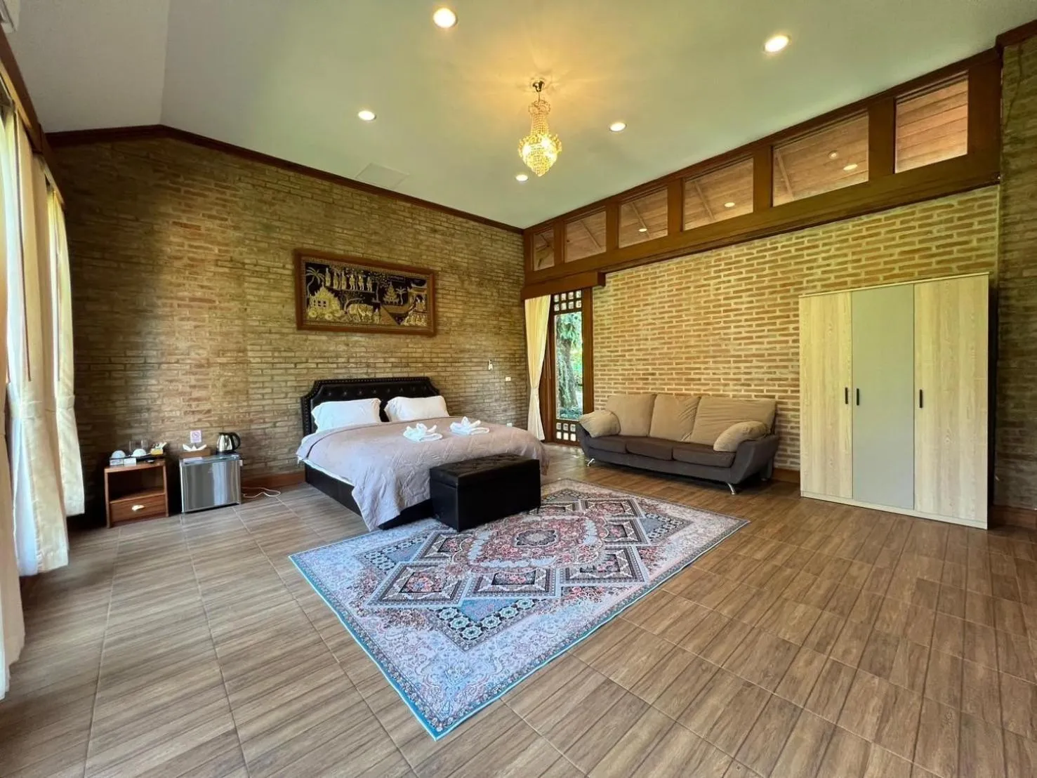 Bed in Chayana Resort