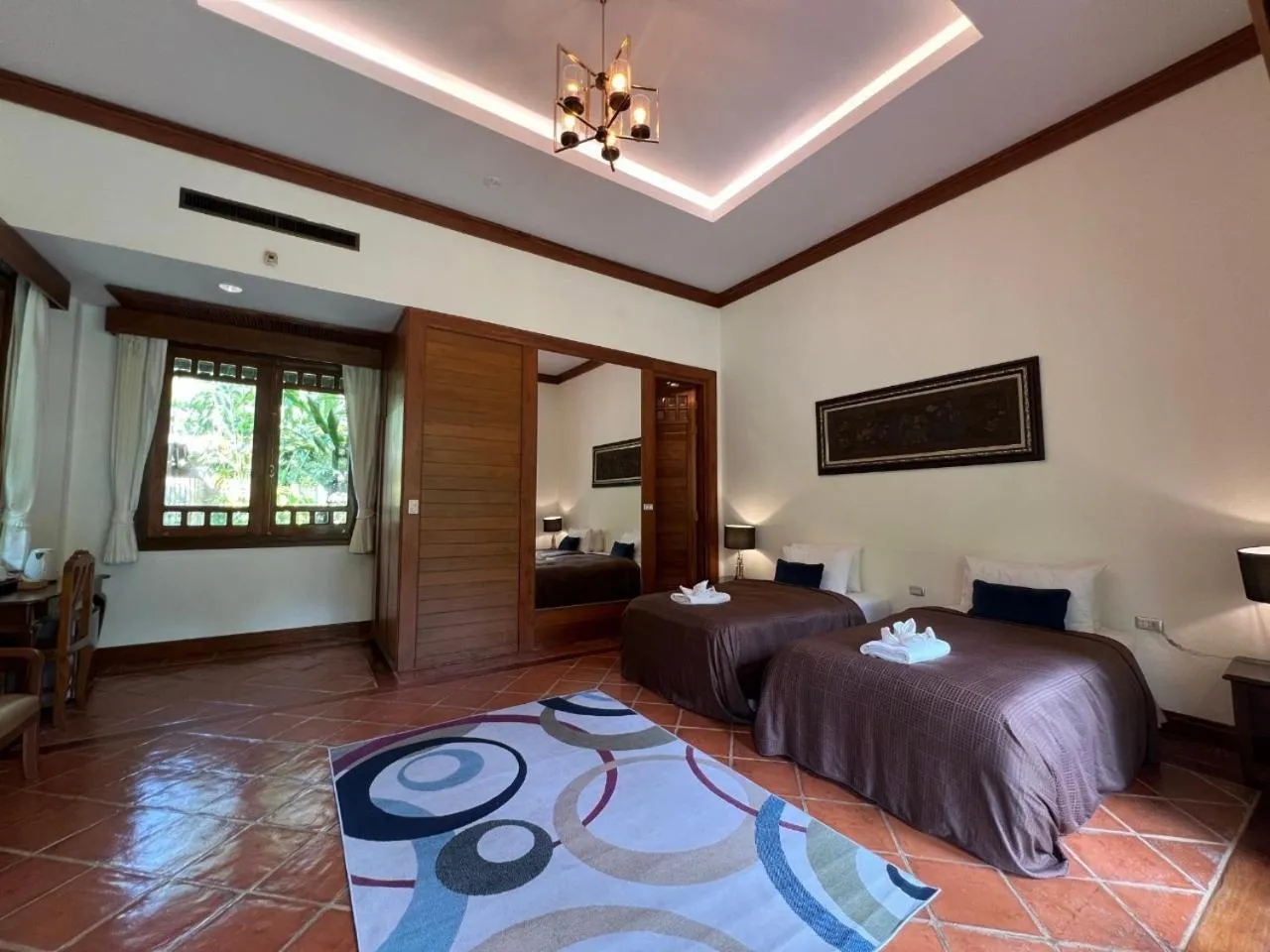 Photo of the whole room, Bed in Chayana Resort