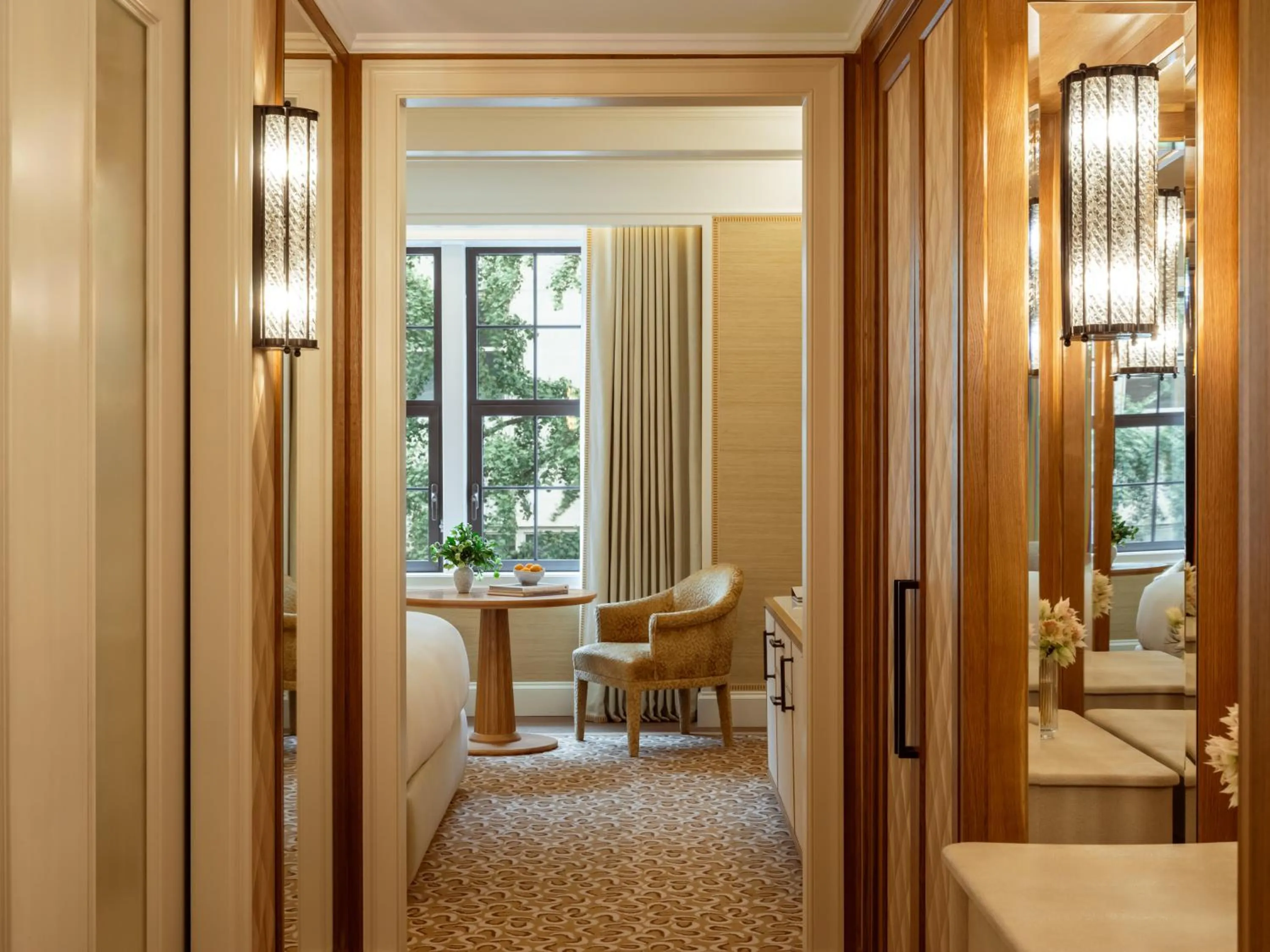 Seating area in The Surrey, A Corinthia Hotel