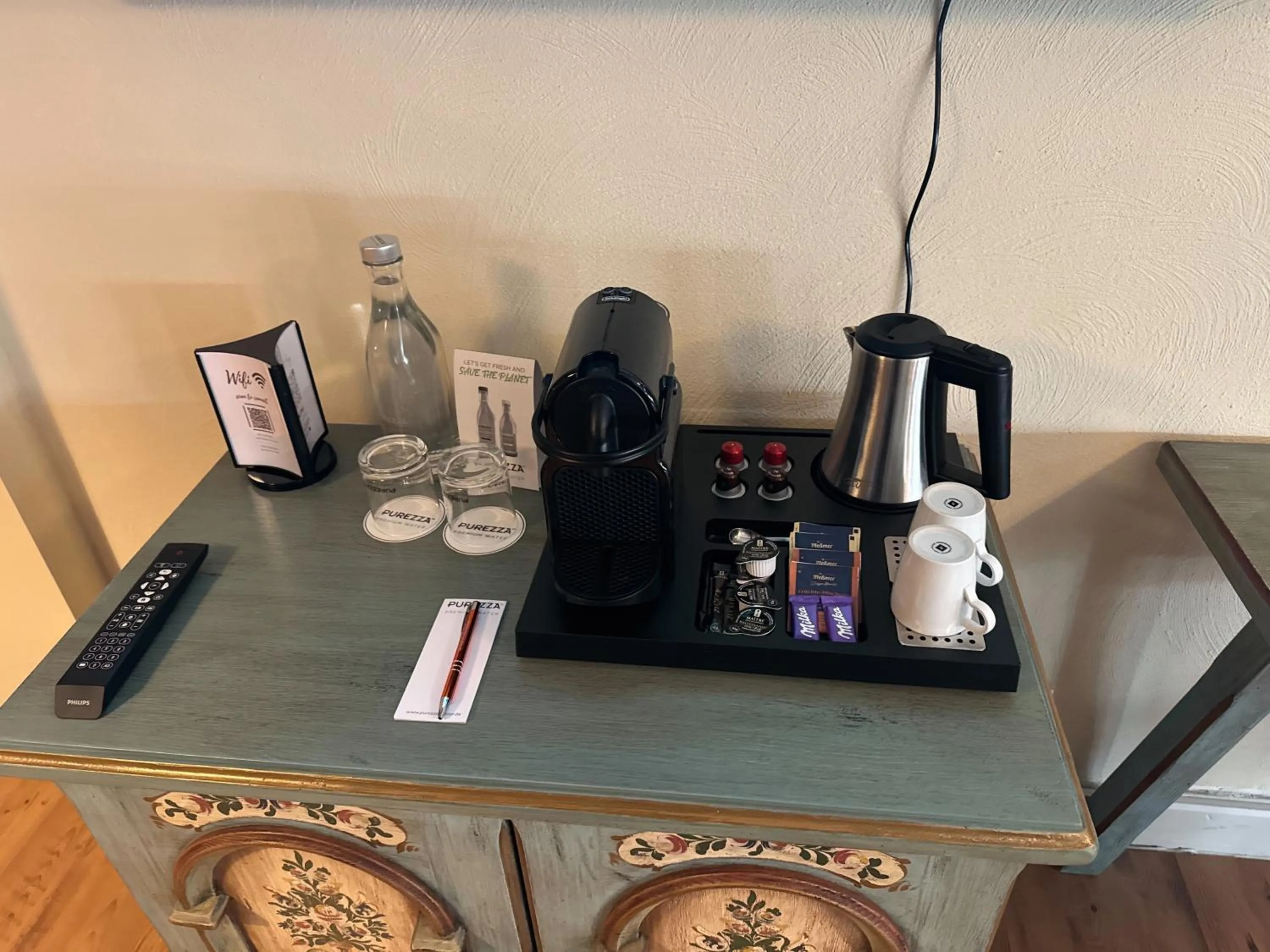 Coffee/tea facilities in Hostaria del Castello