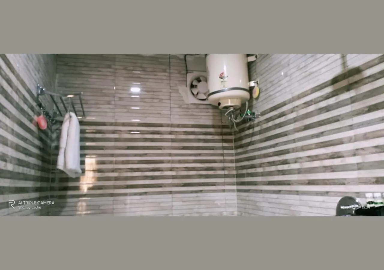 Bathroom in Bamboo Junction Resort - Kanatal, Valley & Mountain View