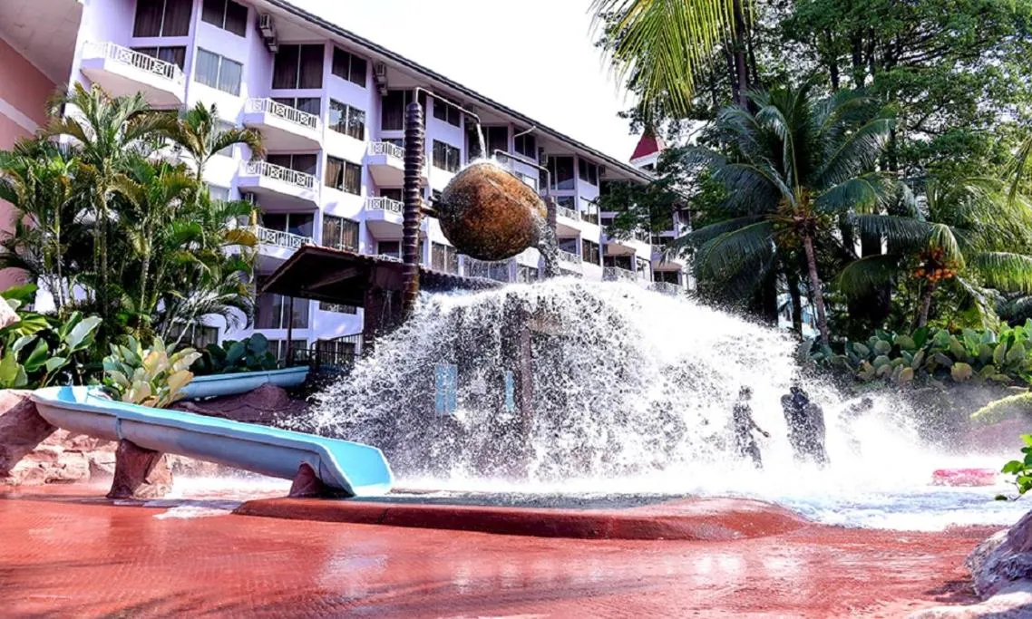 Aqua park in D'Vista Homestay Apartments in Desaru Beach Resort