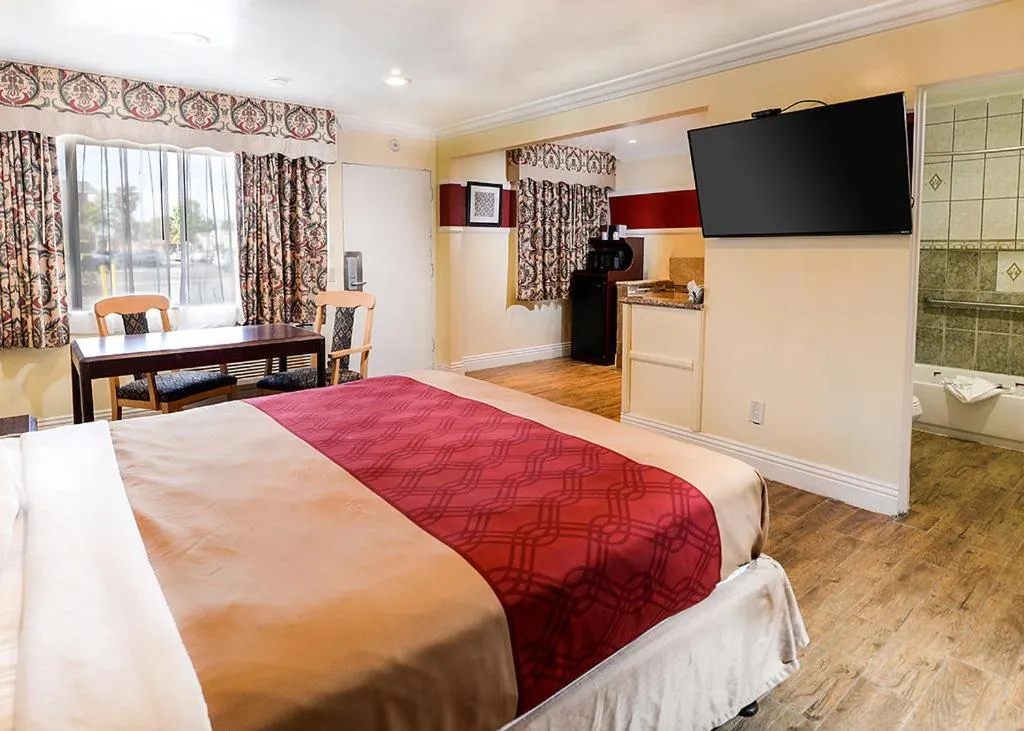 Bed in Aqua Venture Inn