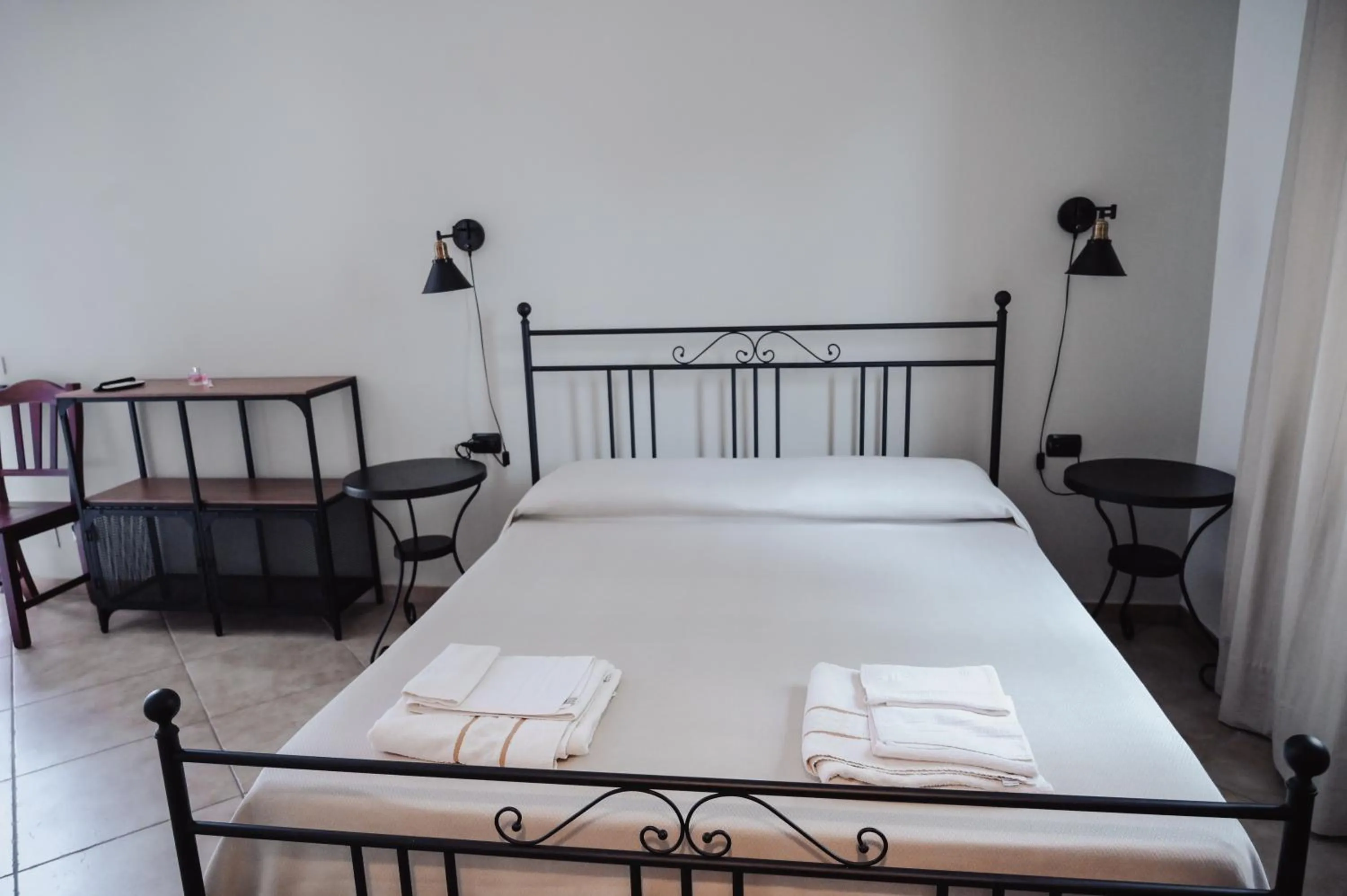 Bed in Villa Delle Palme