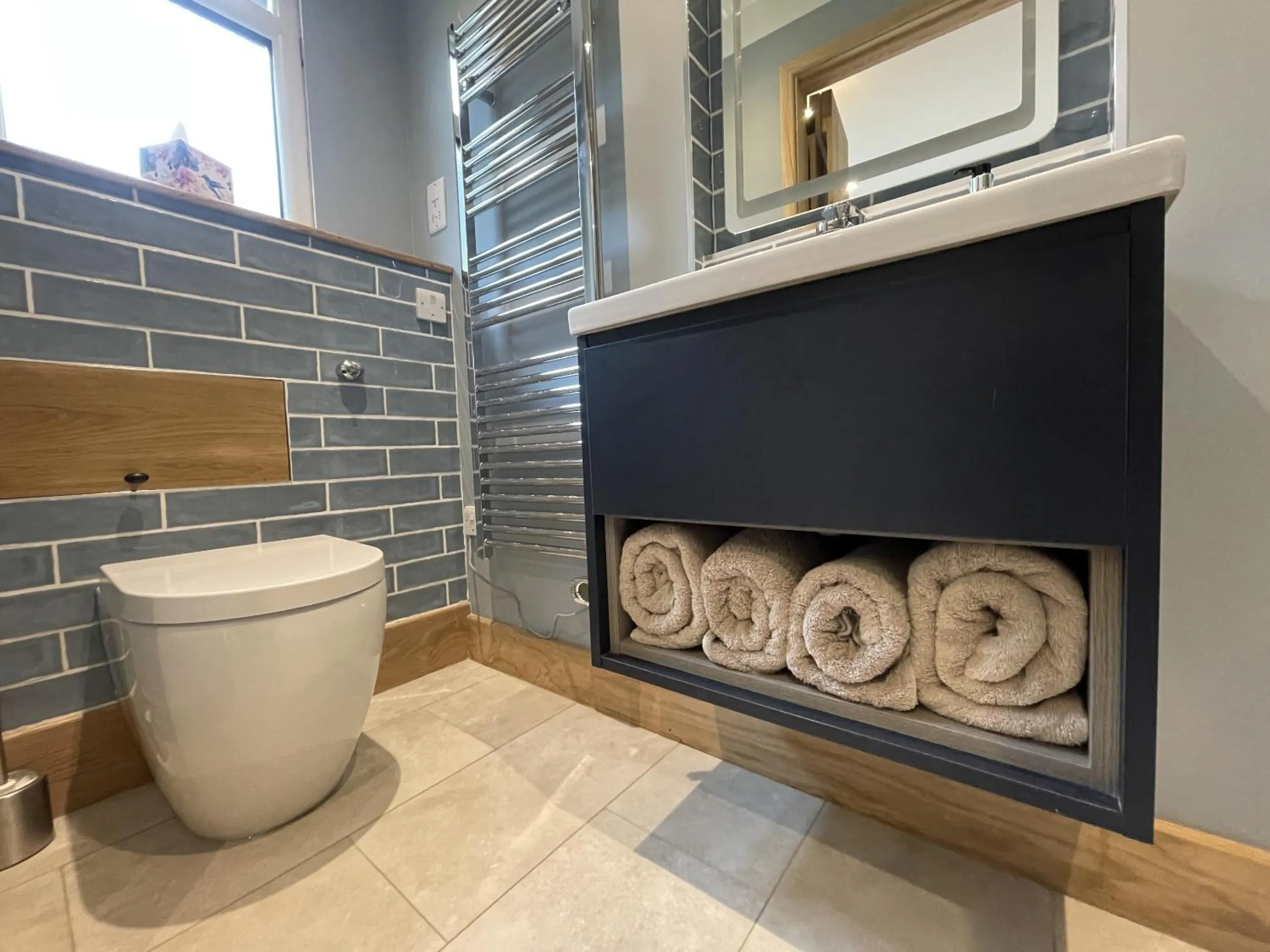 Bathroom in Lancasters Cottage