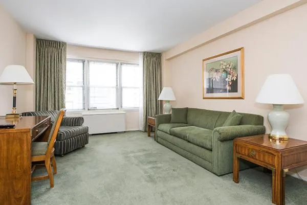 Living room in Murray Hill East Suites - Extended Stay