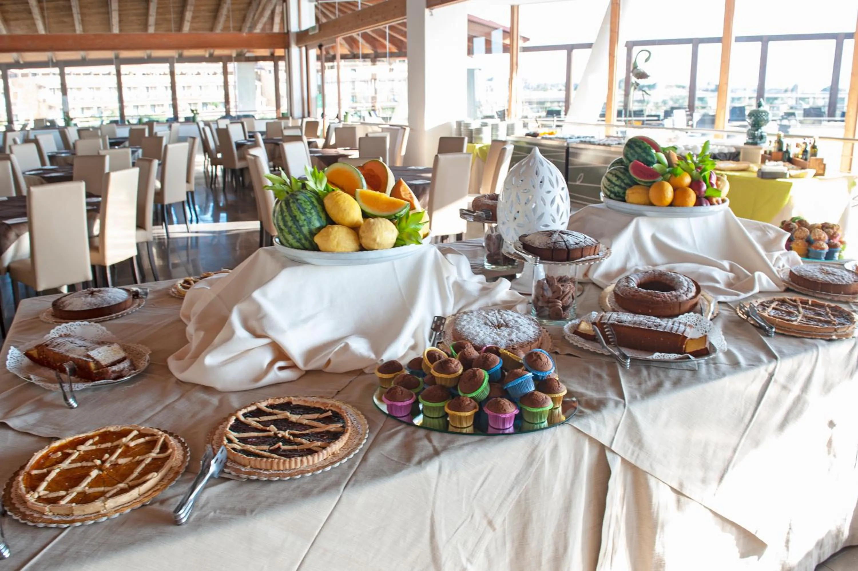 Breakfast in Eco Resort Dei Siriti