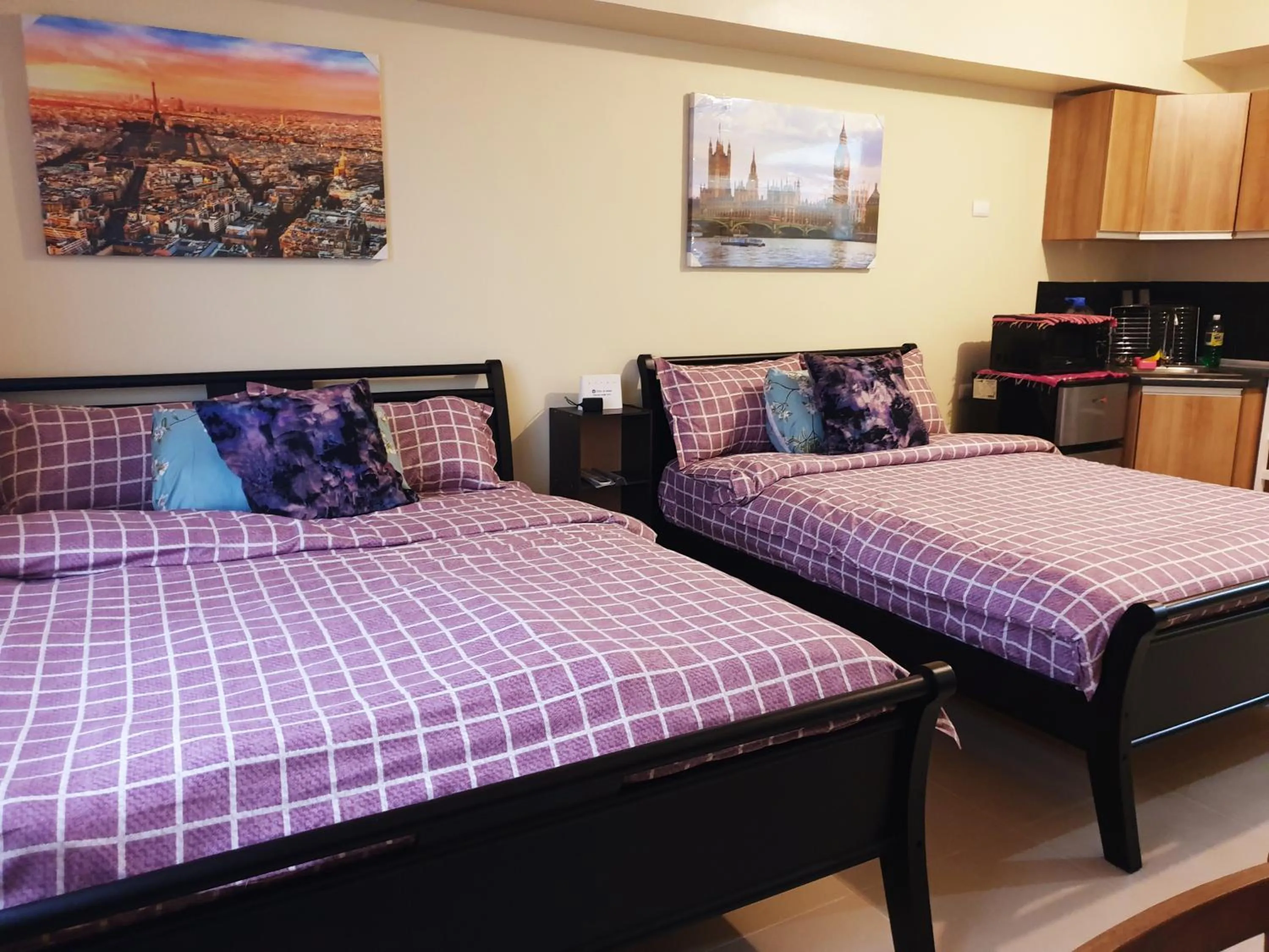 Bed in Tagaytay Serin by Bea and RM