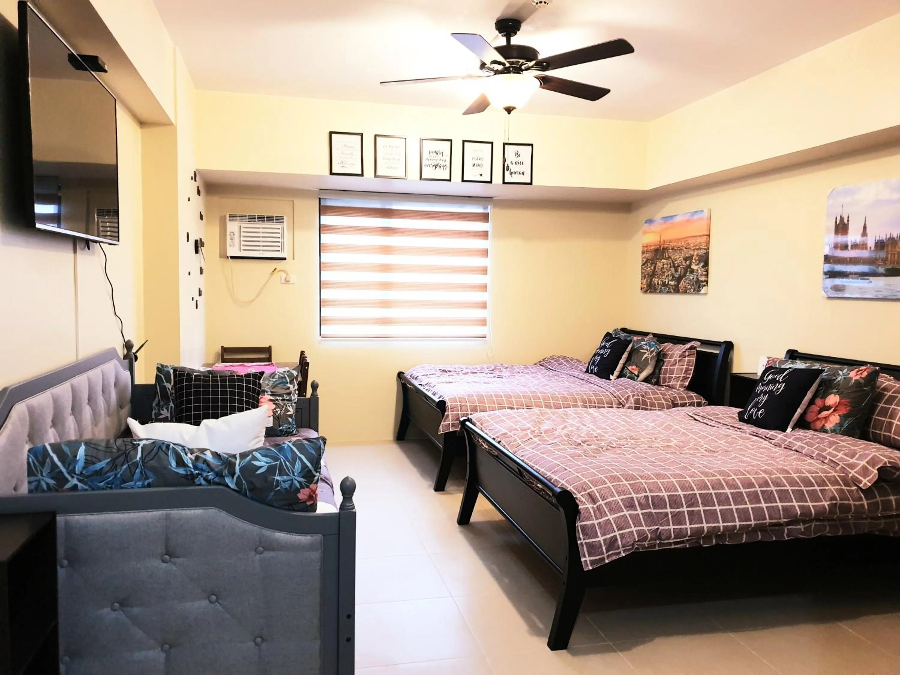 Bed in Tagaytay Serin by Bea and RM