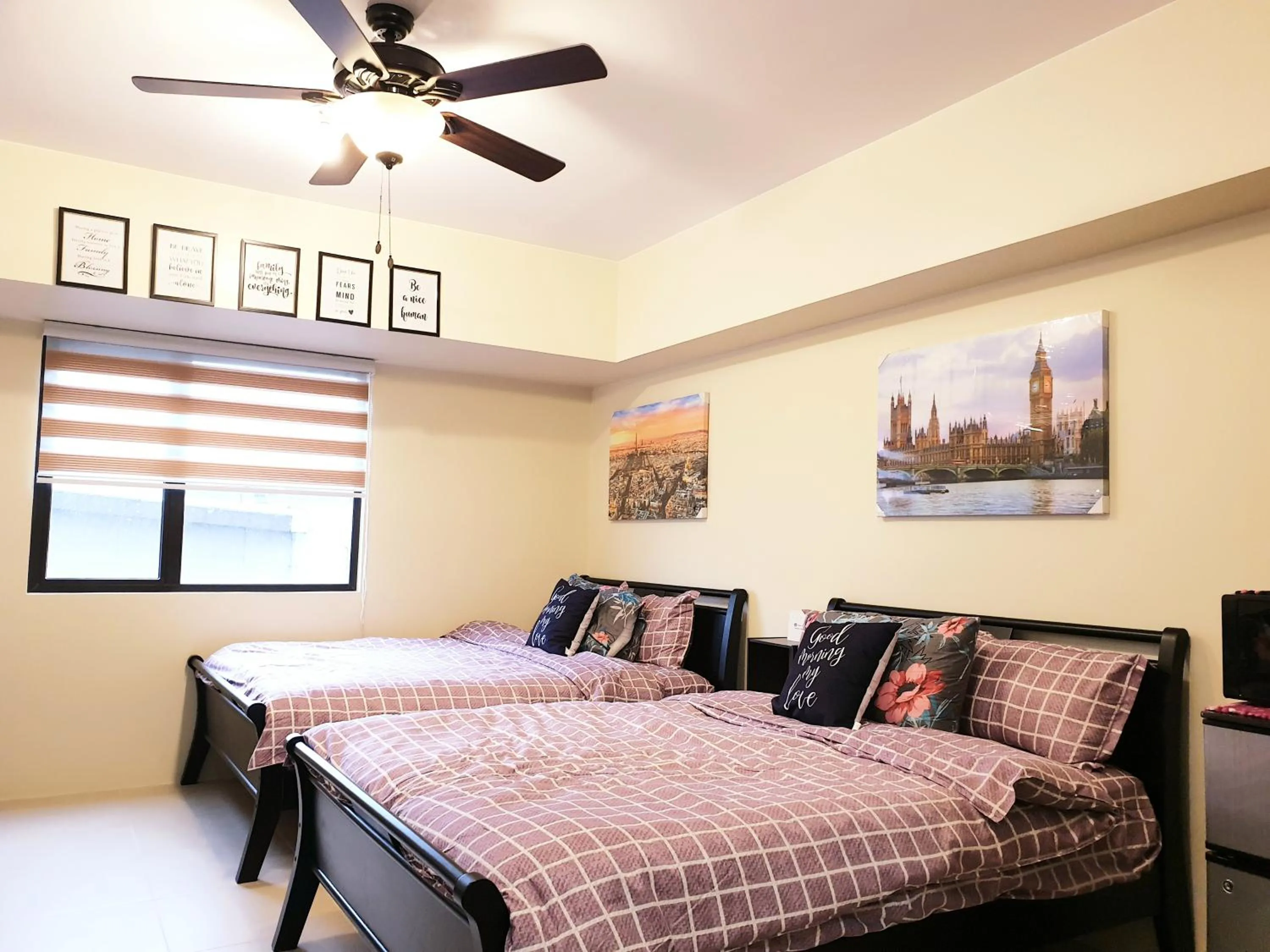 Bed in Tagaytay Serin by Bea and RM