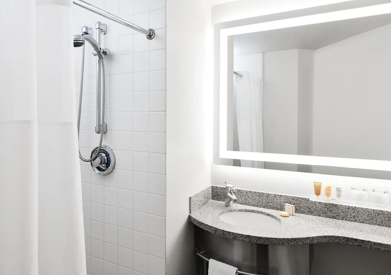 Shower, Bathroom in Radisson Hotel New York Wall Street