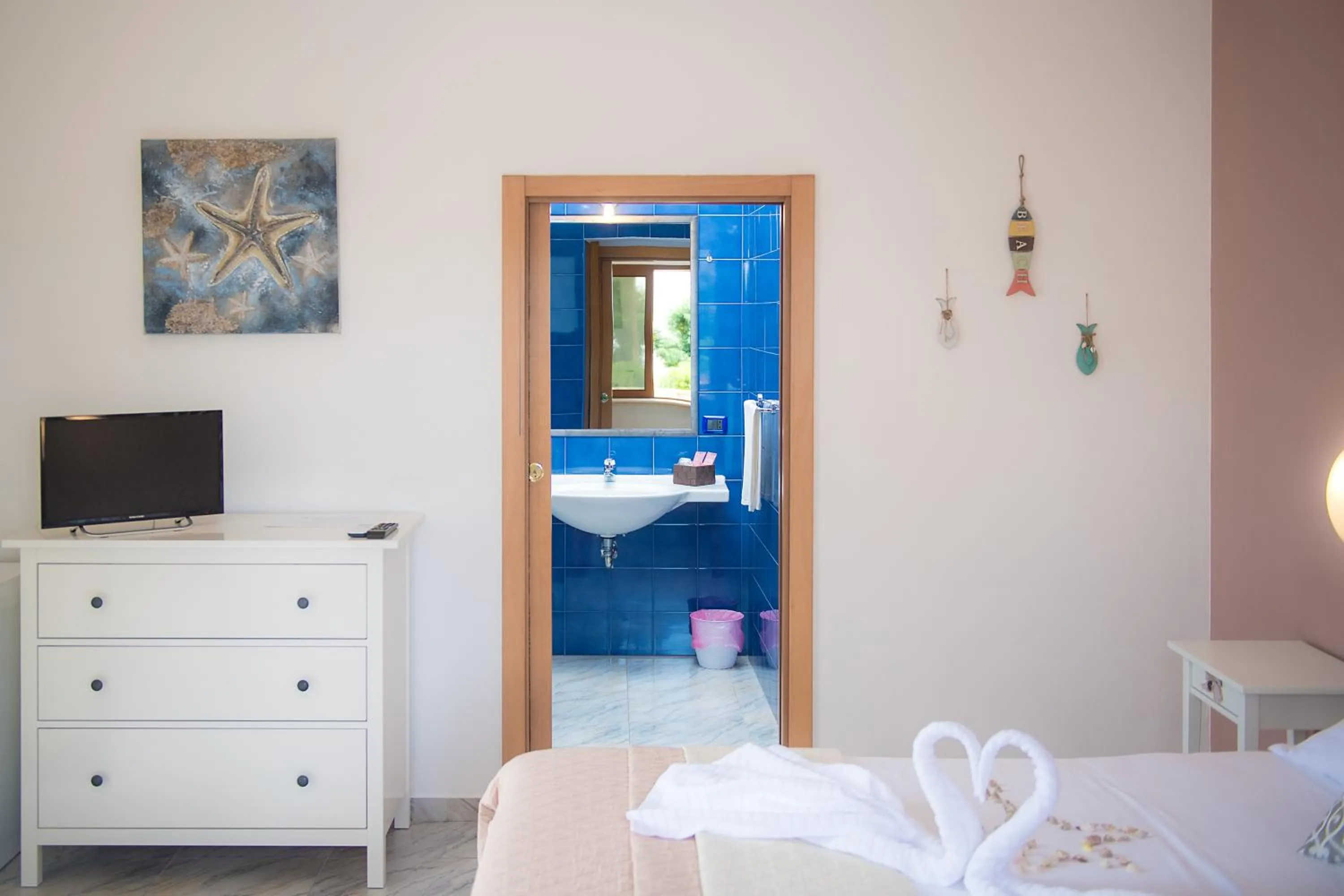 Sea view, Bed in Hotel San Giovanni