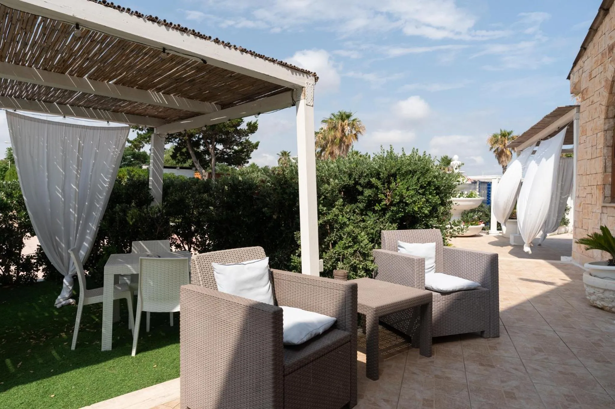 Patio in Hotel San Giovanni