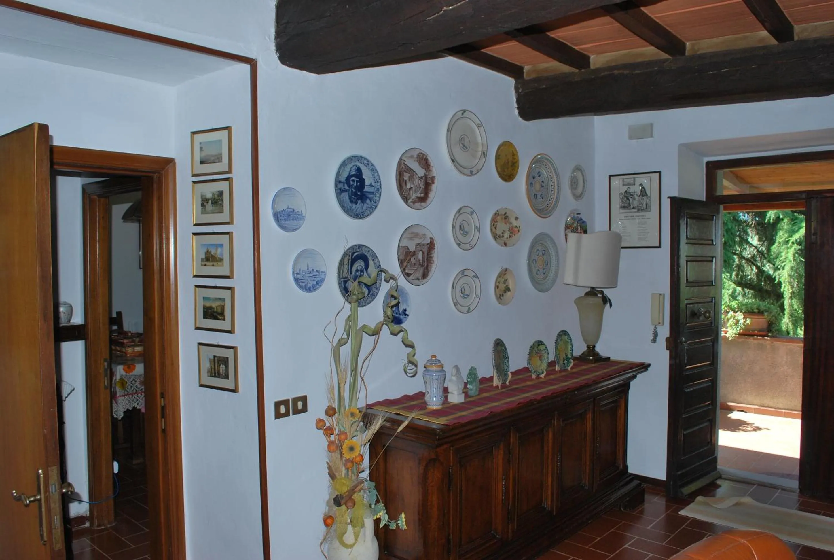 Living room in Casa Dina