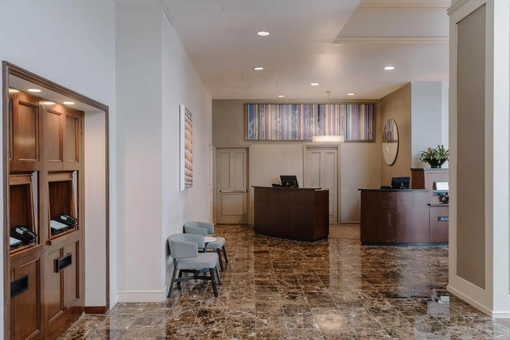 Lobby or reception in Club Quarters Hotel Rittenhouse Square, Philadelphia