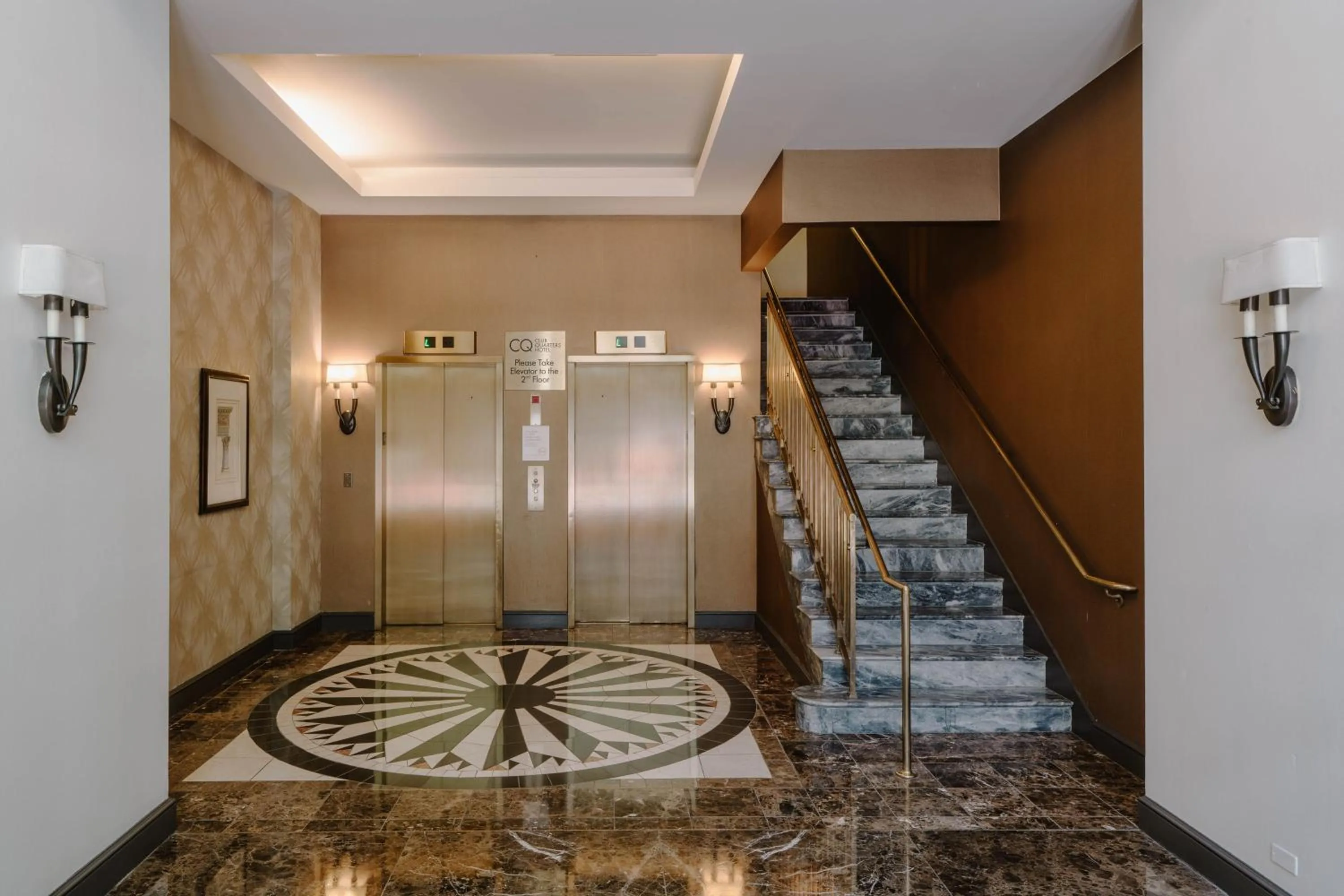 Lobby or reception in Club Quarters Hotel Rittenhouse Square, Philadelphia