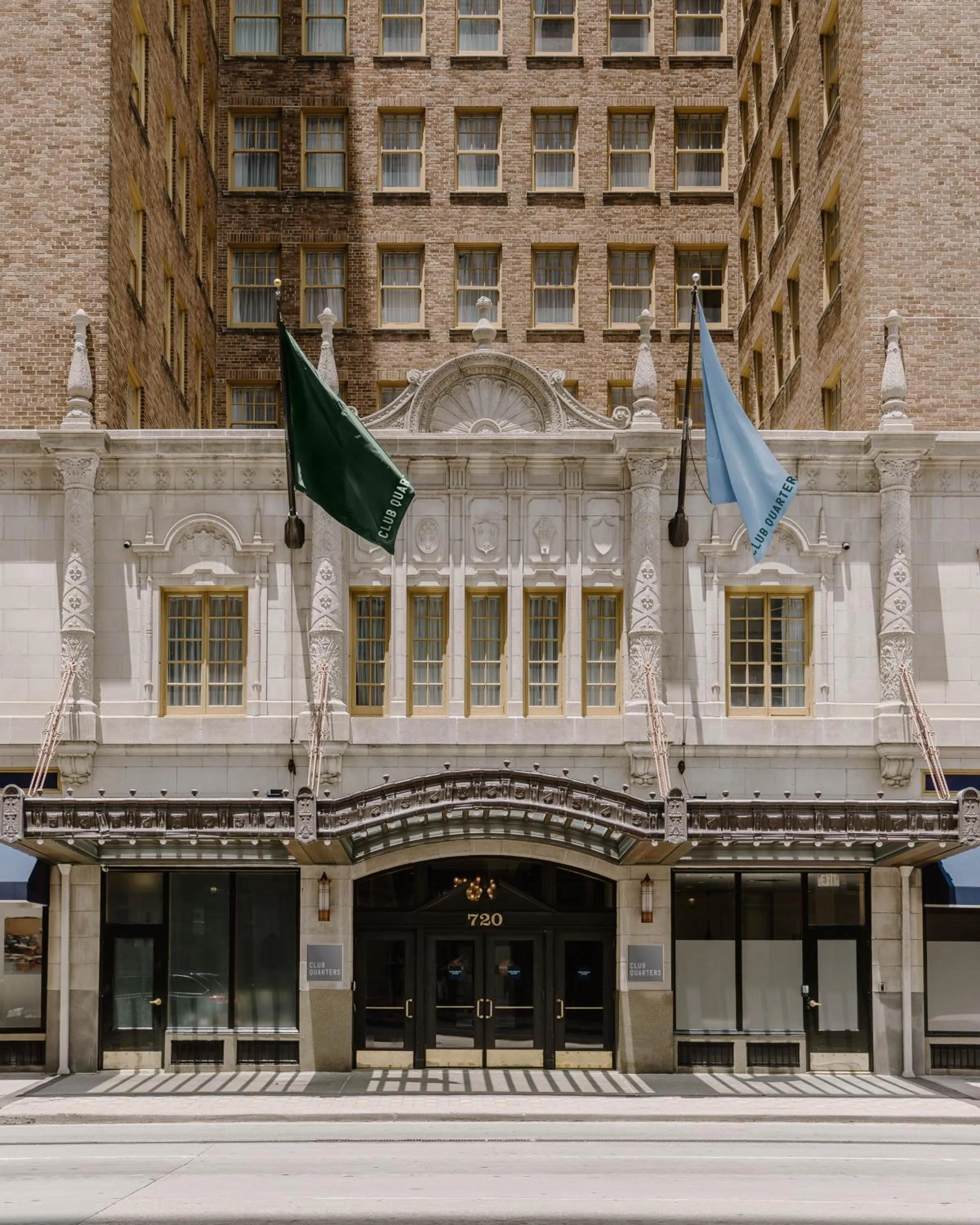 Property building in Club Quarters Hotel Downtown, Houston