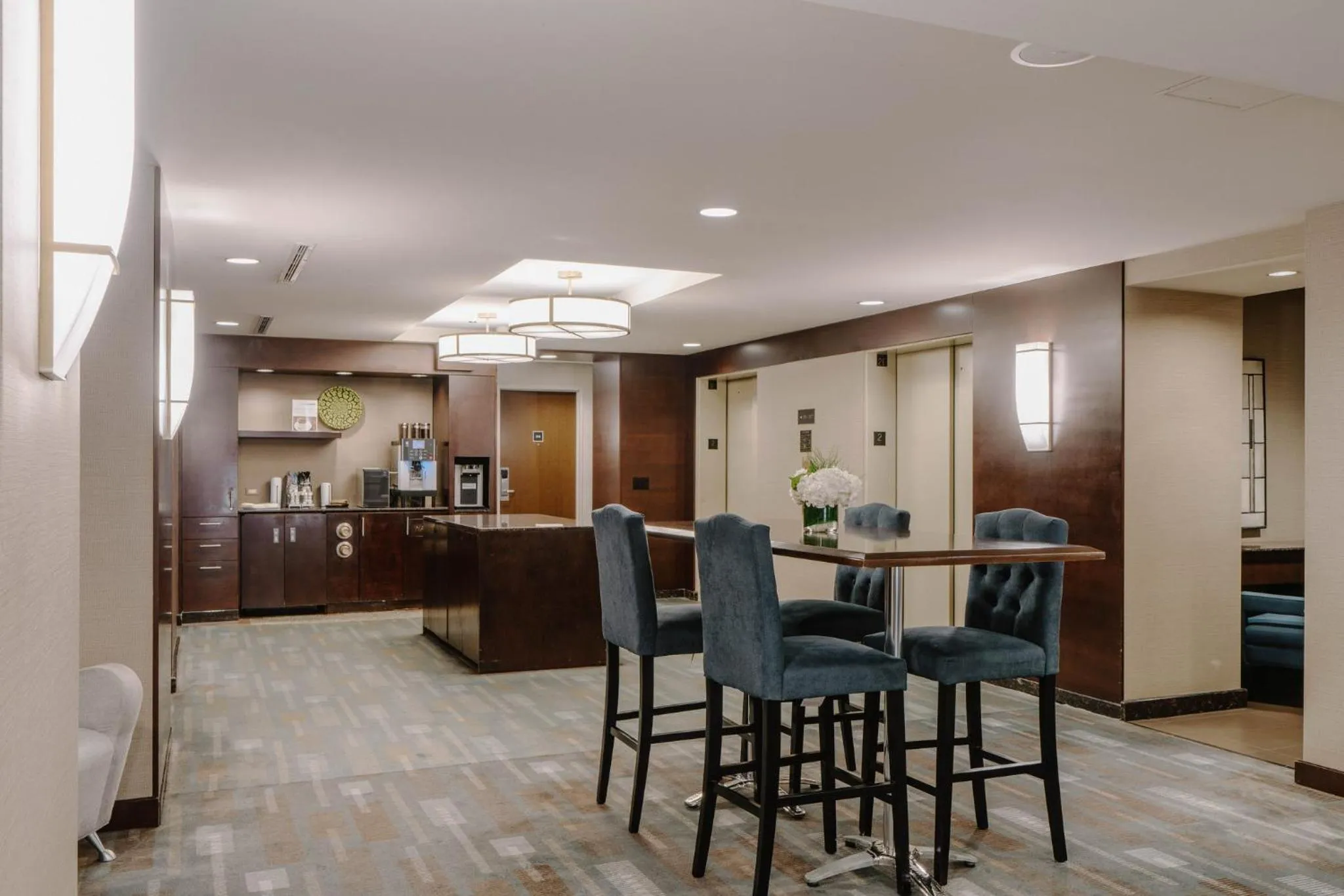 Lobby or reception in Club Quarters Hotel Wacker at Michigan, Chicago