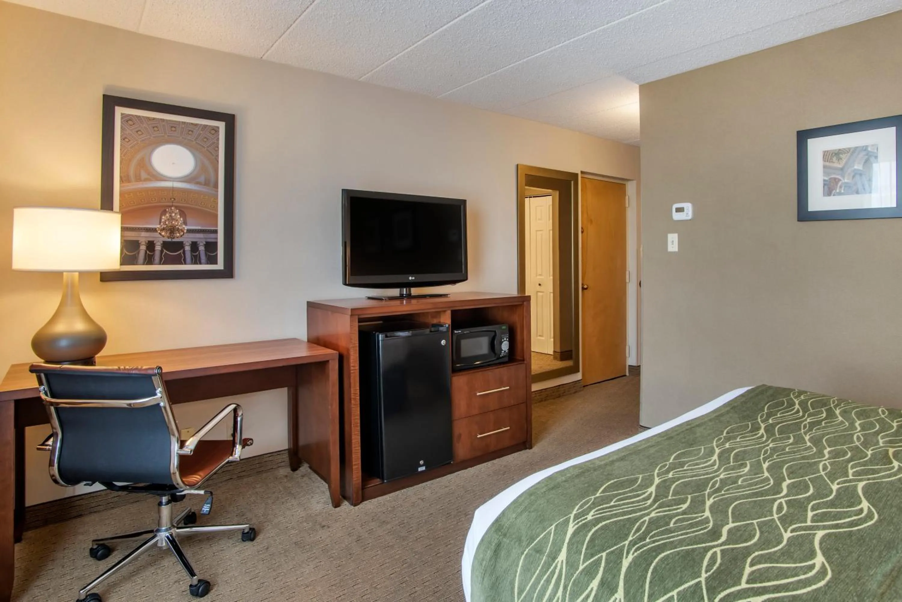 Bedroom, Bed in Comfort Inn Shady Grove - Gaithersburg - Rockville
