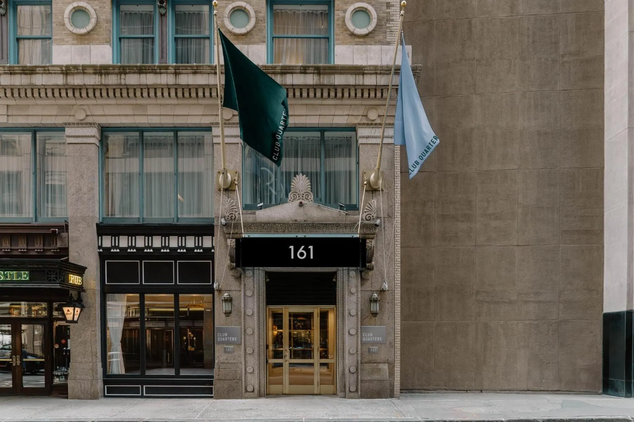 Property building in Club Quarters Hotel Faneuil Hall, Boston