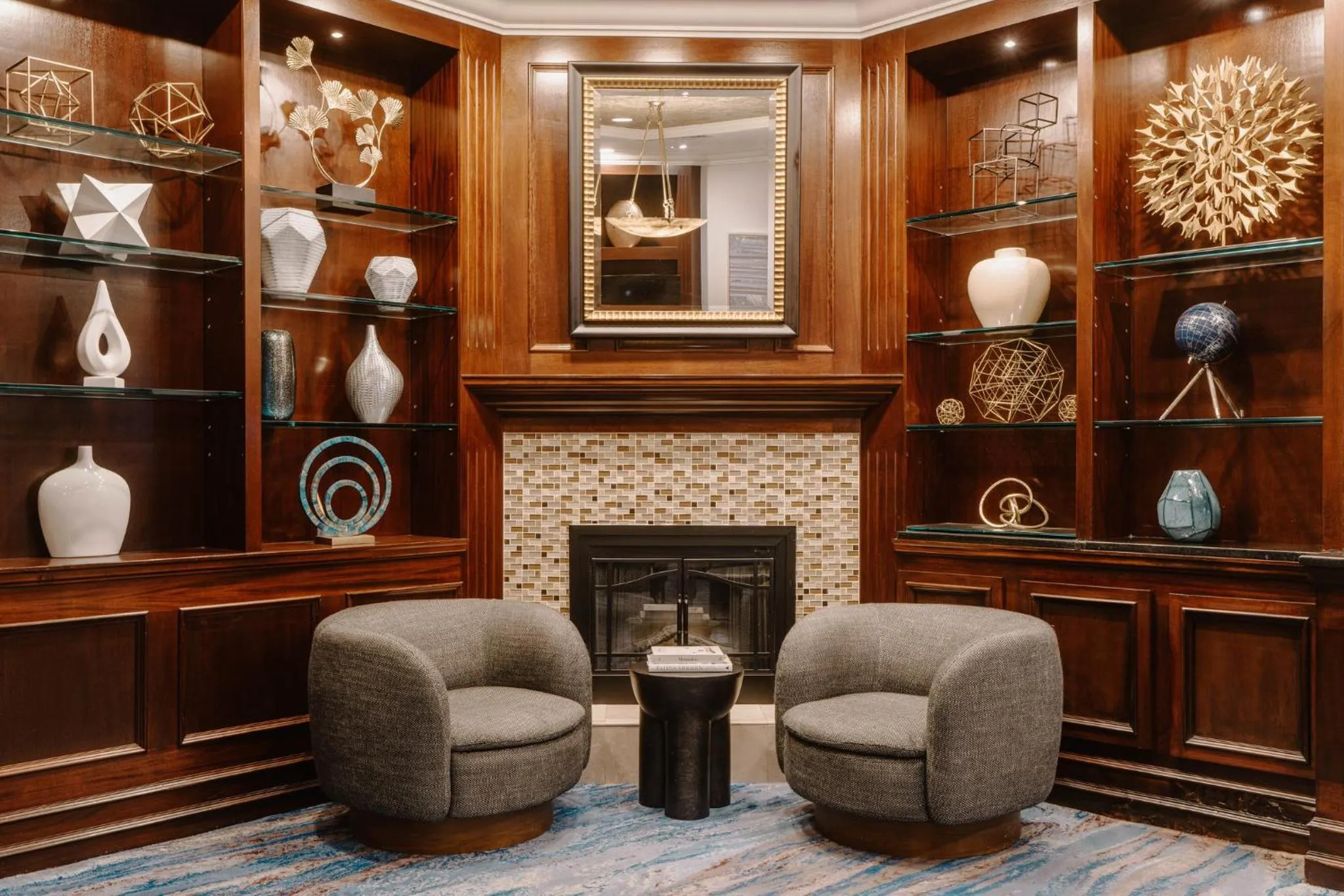 Lobby or reception in Club Quarters Hotel Faneuil Hall, Boston
