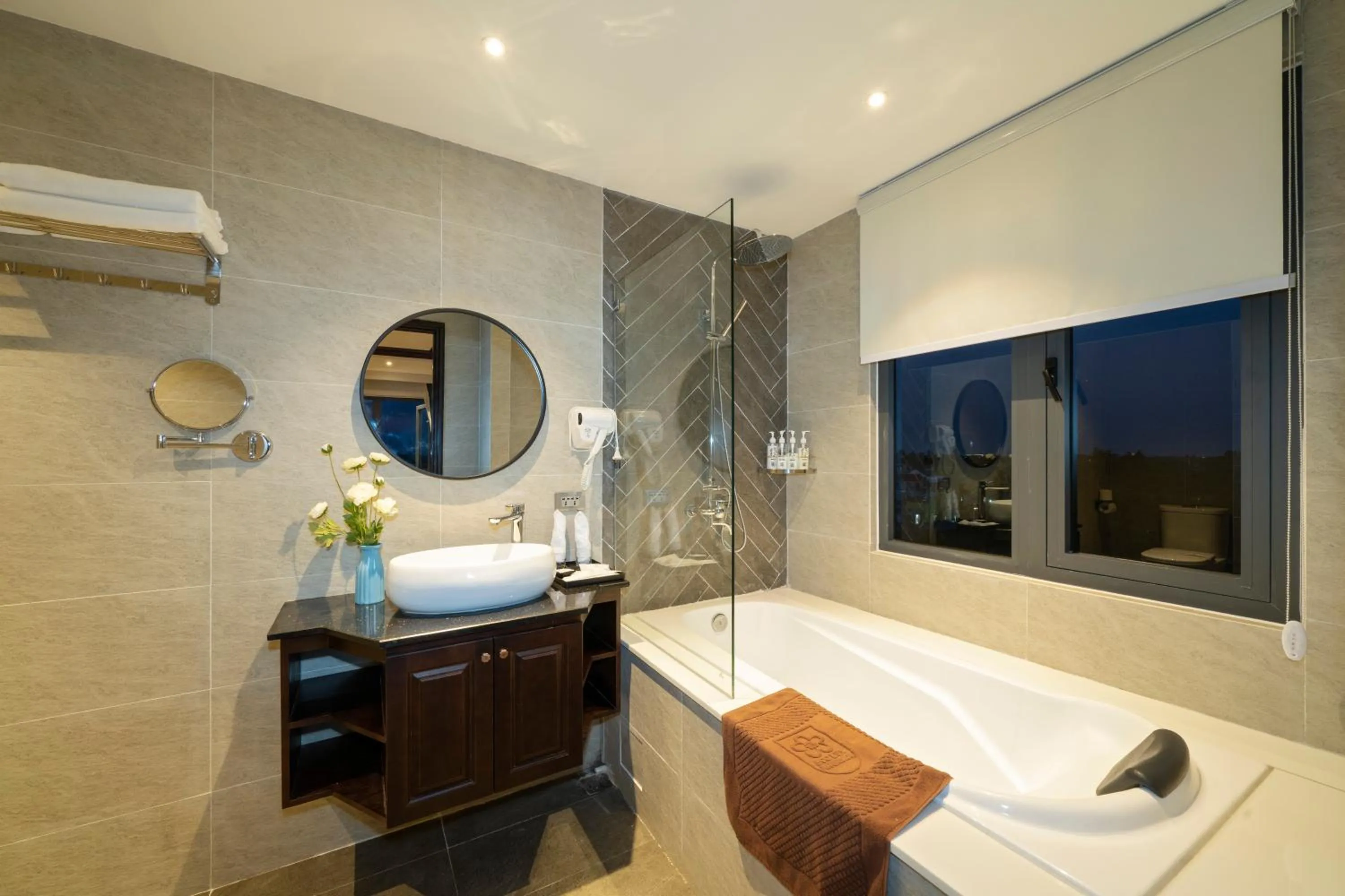 Bathroom in Eco Lux Riverside Hotel & Spa