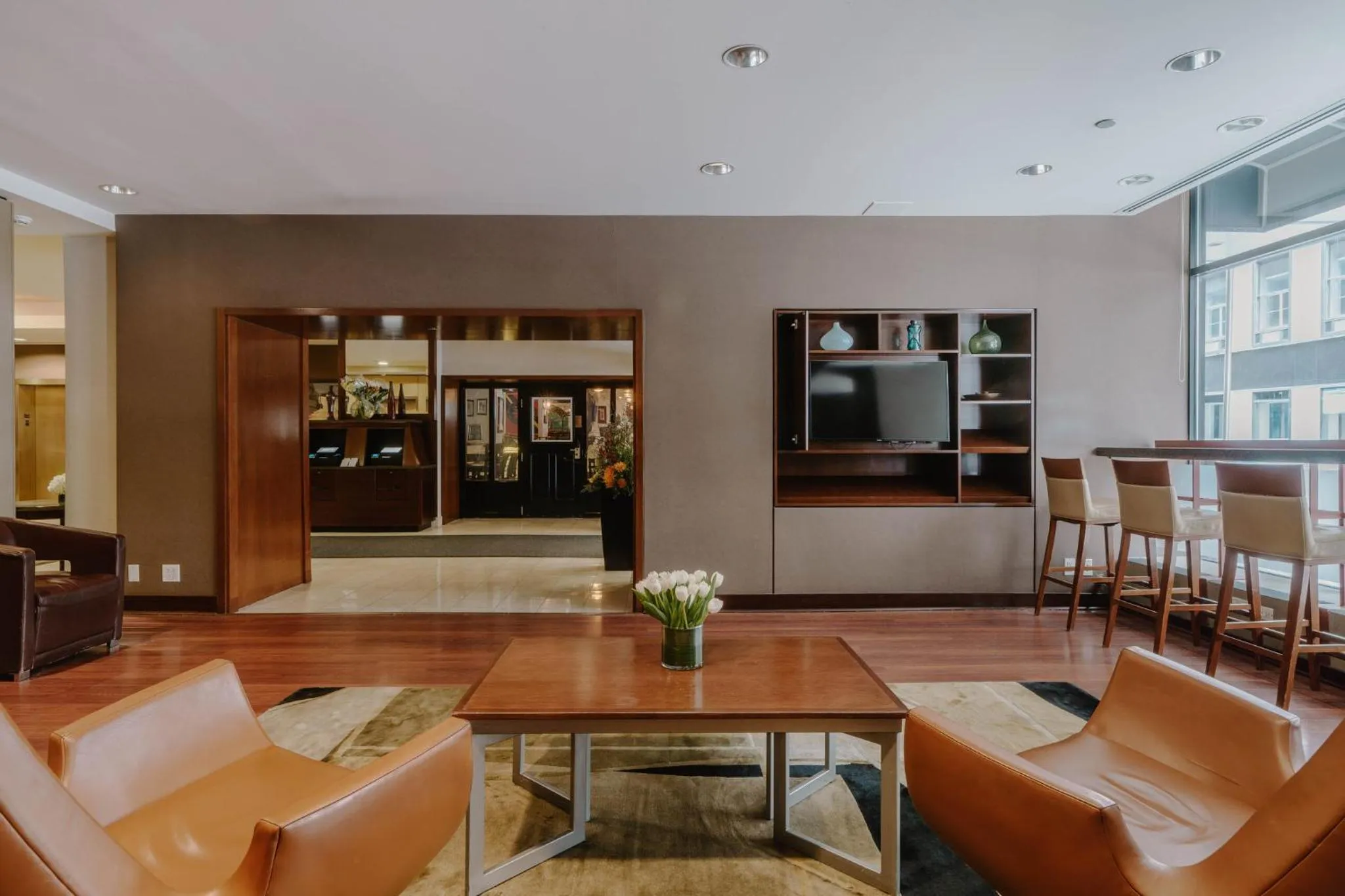 Lobby or reception in Club Quarters Hotel Central Loop, Chicago