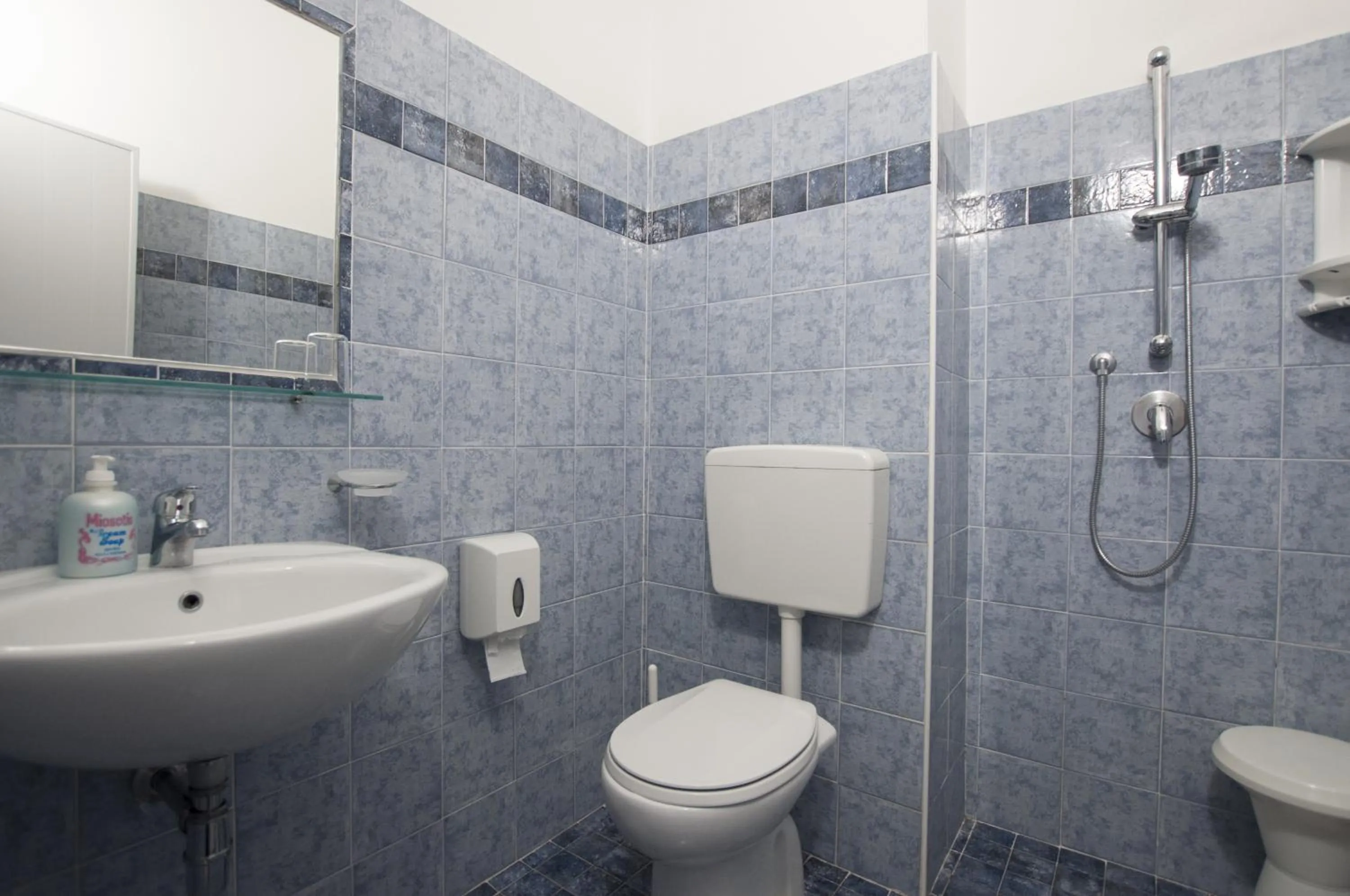 Shower in Hotel Edelweiss