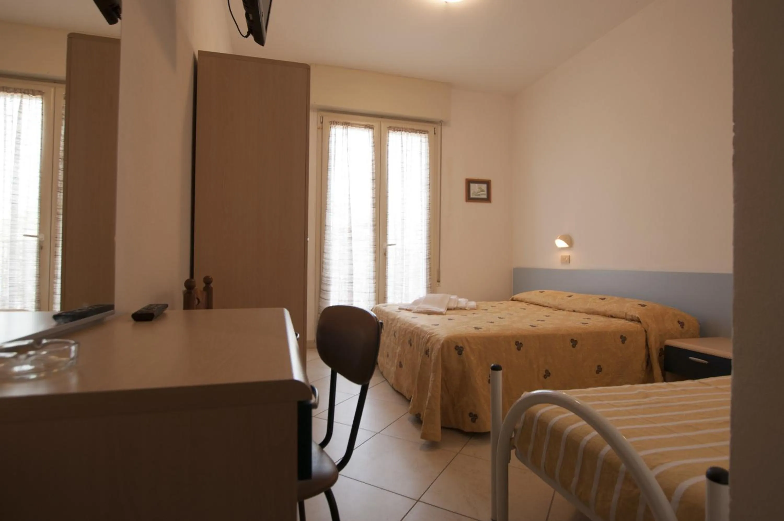 Bed in Hotel Edelweiss