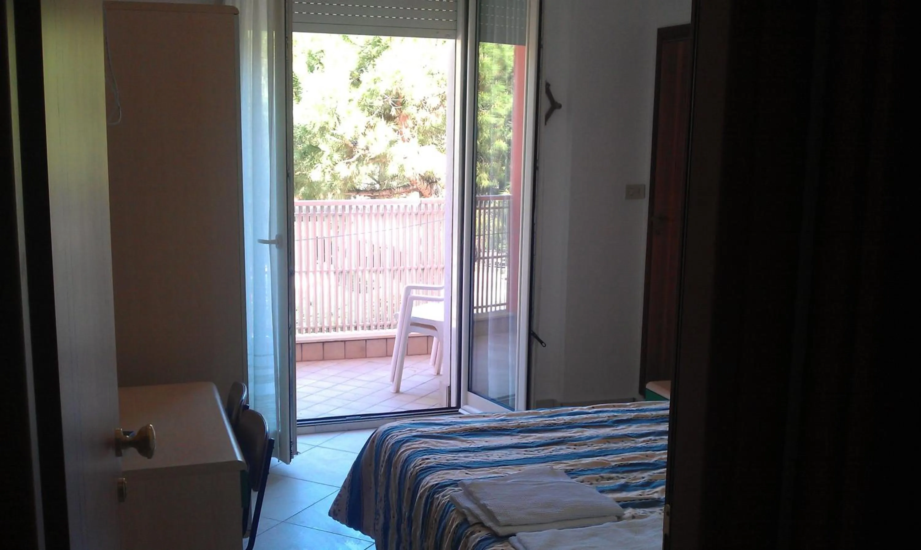 Bed in Hotel Edelweiss