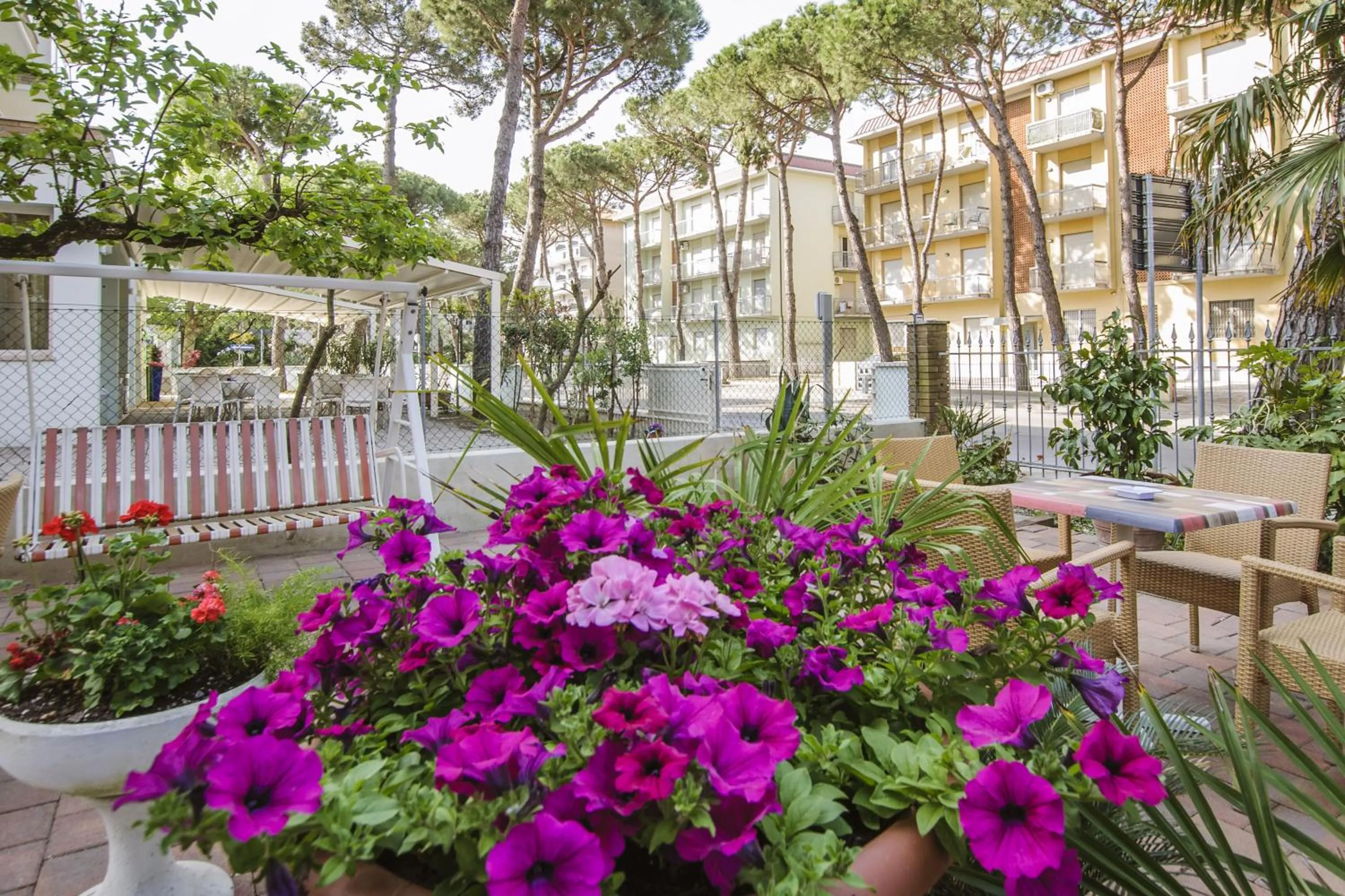 Garden in Hotel Edelweiss