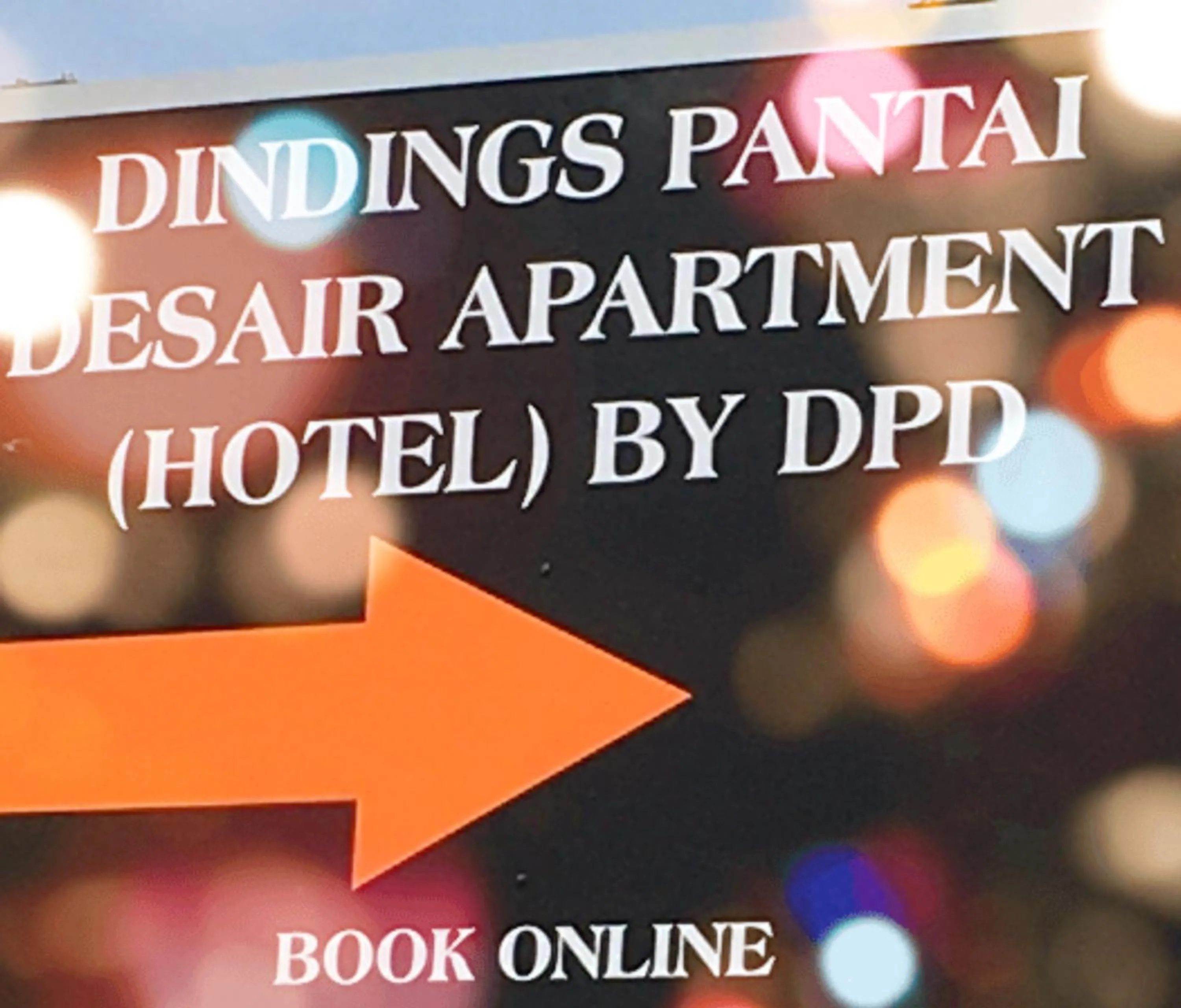 Property logo or sign in Dindings Pantai Desair Apartment By DPD