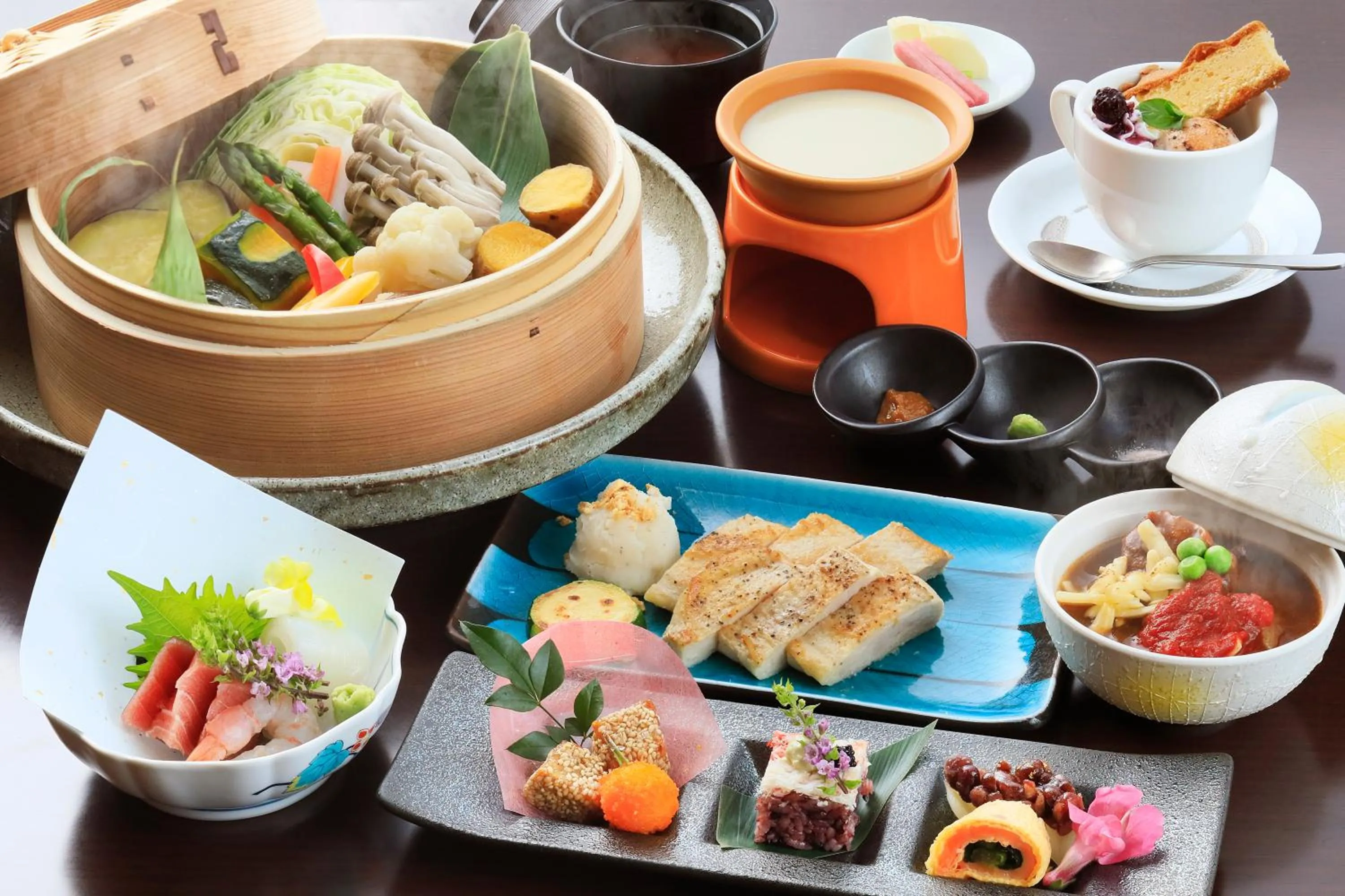 Dinner in Yutoriro Bandai Atami