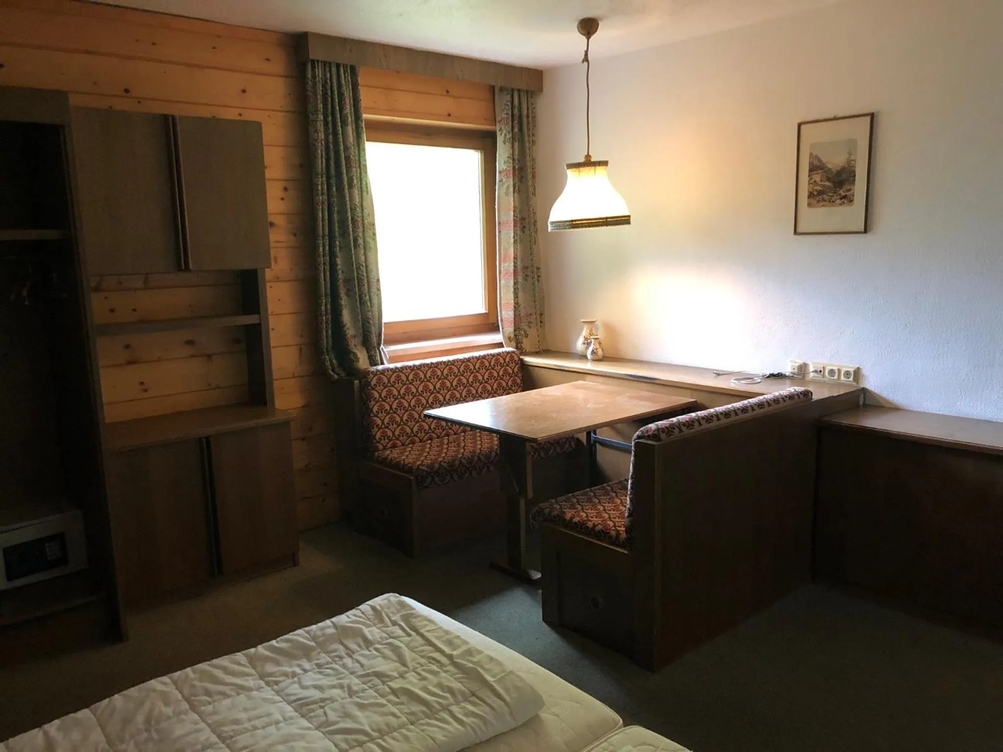 Seating area, Bed in Chalet Elfie
