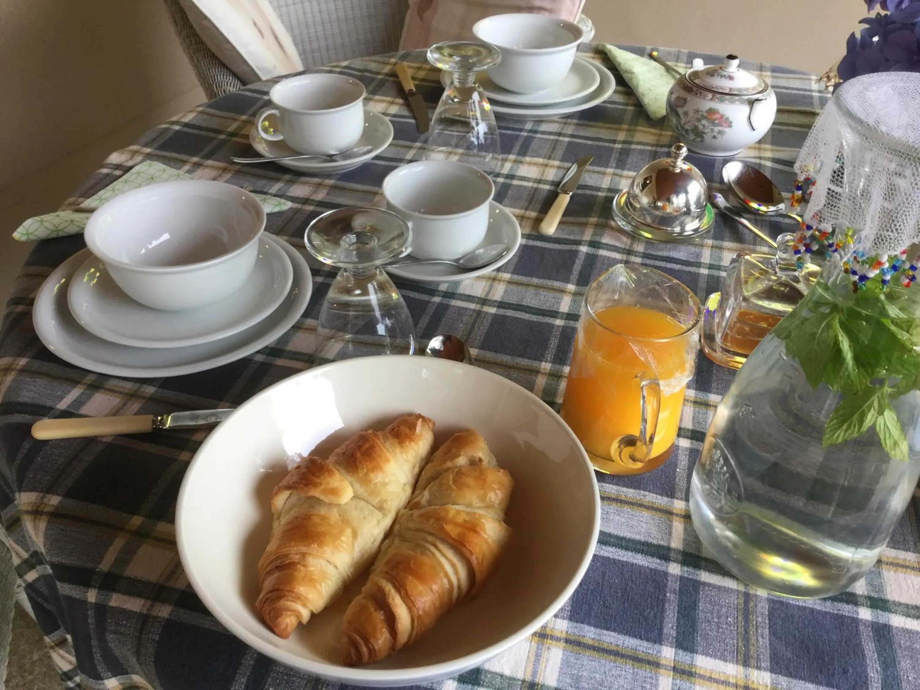 Breakfast in Dwynant - A Room with a View