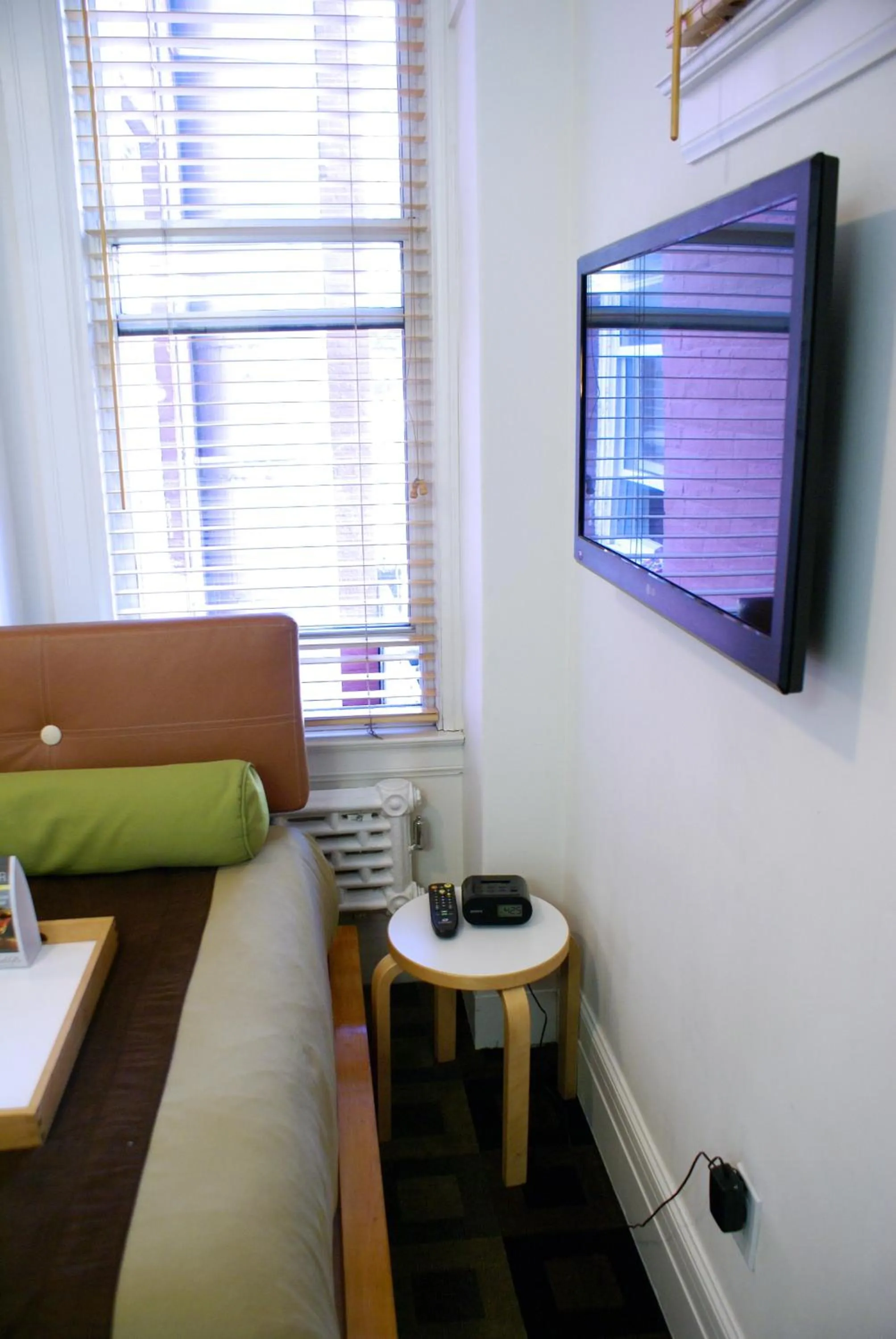 Bed in The Mosser Hotel