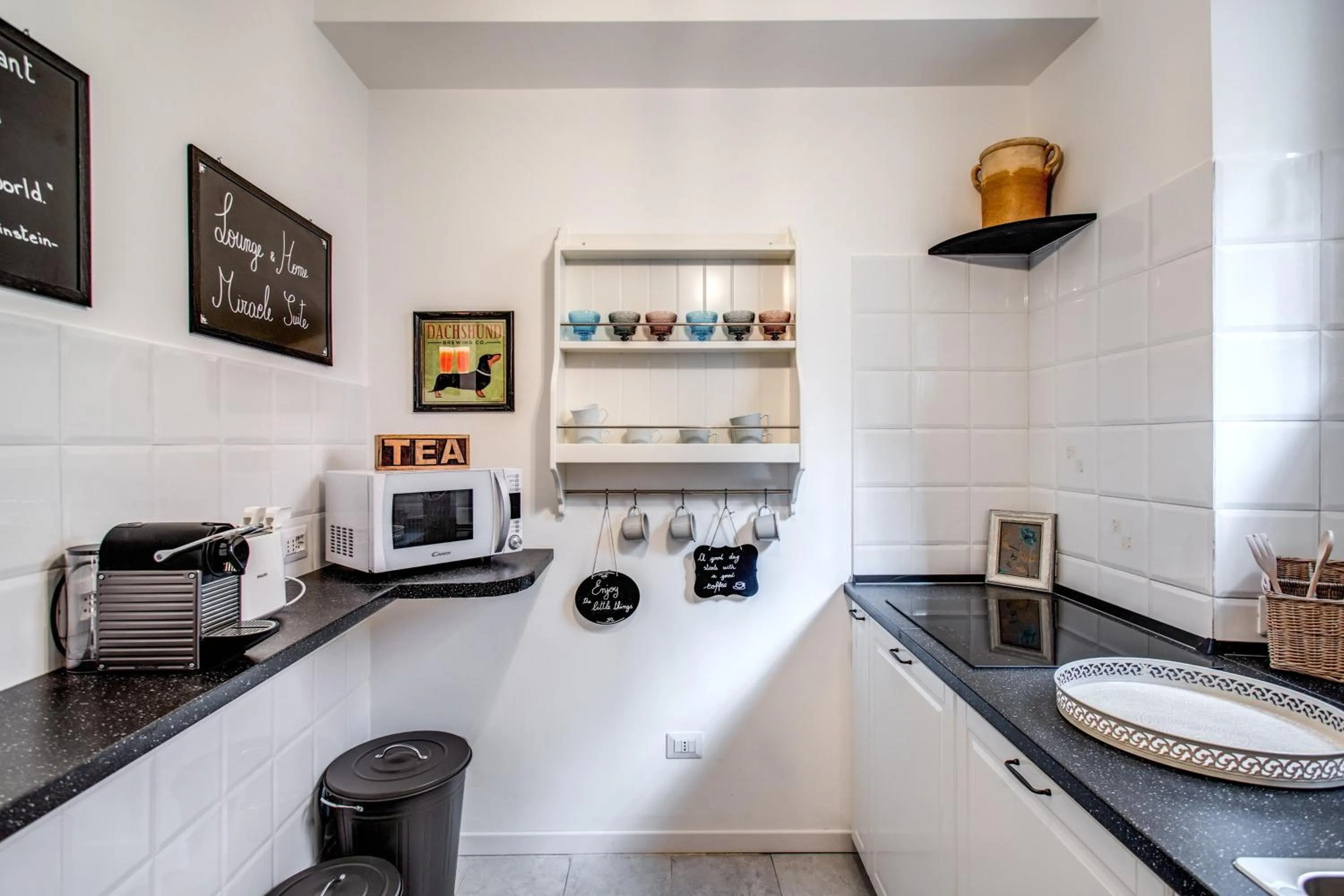 Kitchen or kitchenette in Ripetta Miracle Suite