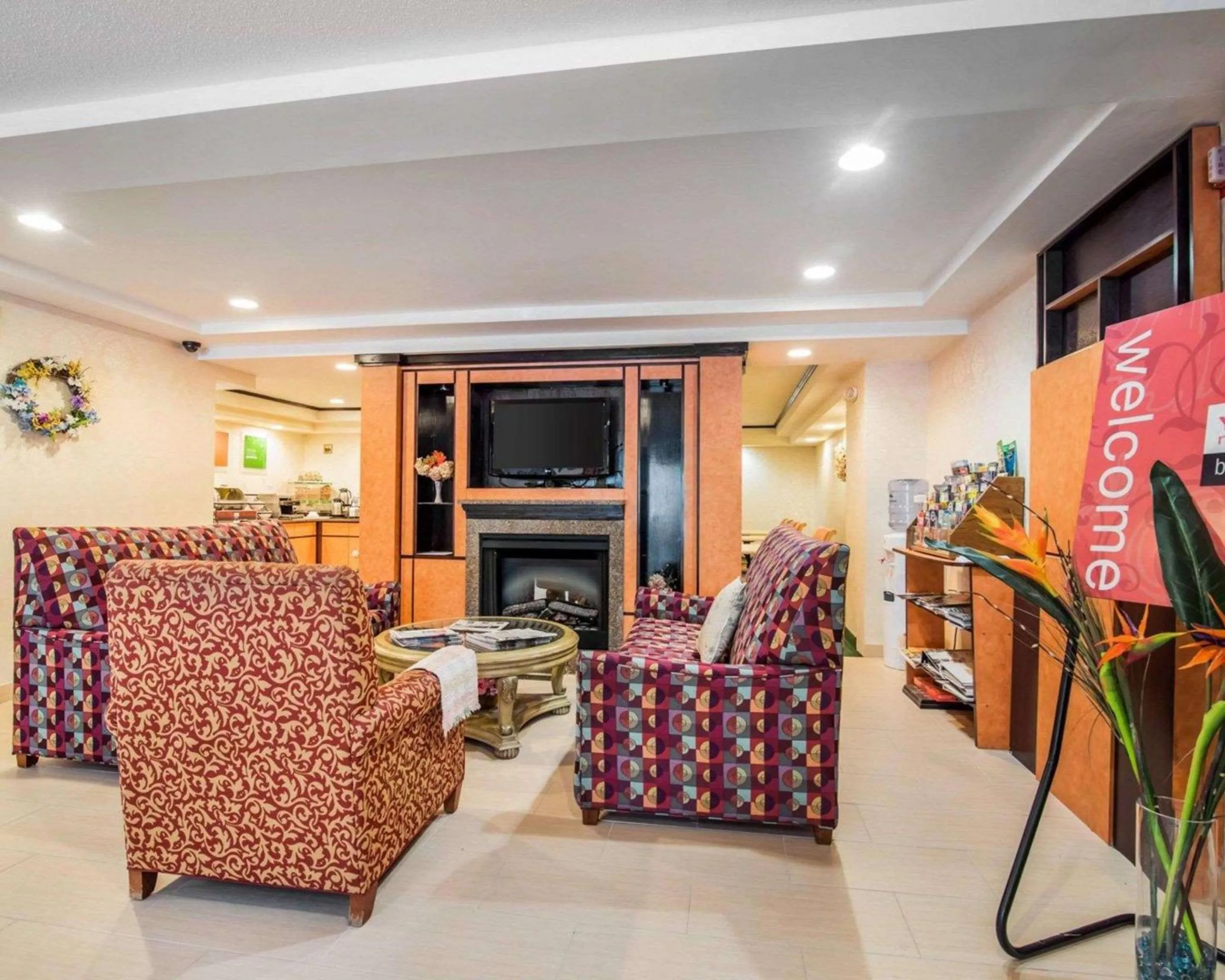 Lobby or reception in Quality Inn